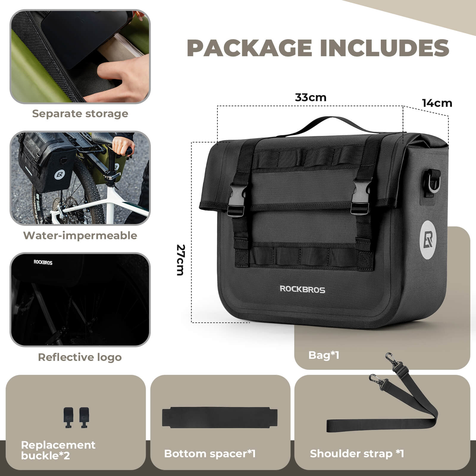 Bike Pannier - 9L - Image 9