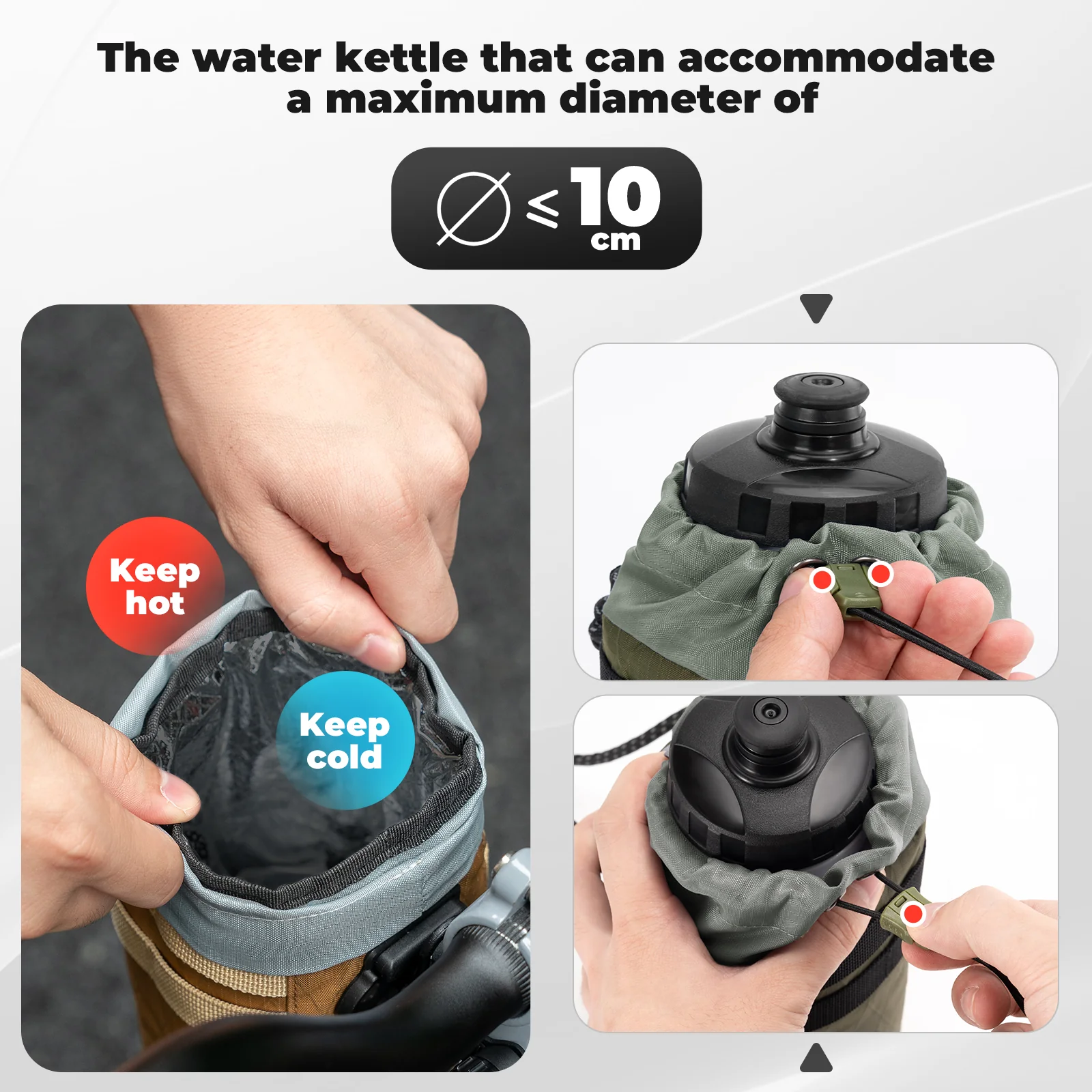 Bike Water Bottle Bag - 1.2L - Image 7