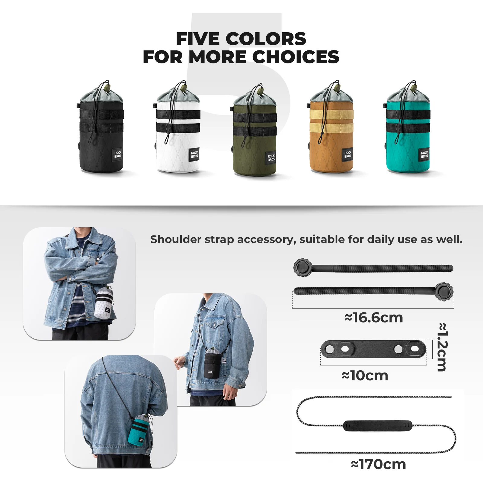 Bike Water Bottle Bag - 1.2L - Image 9