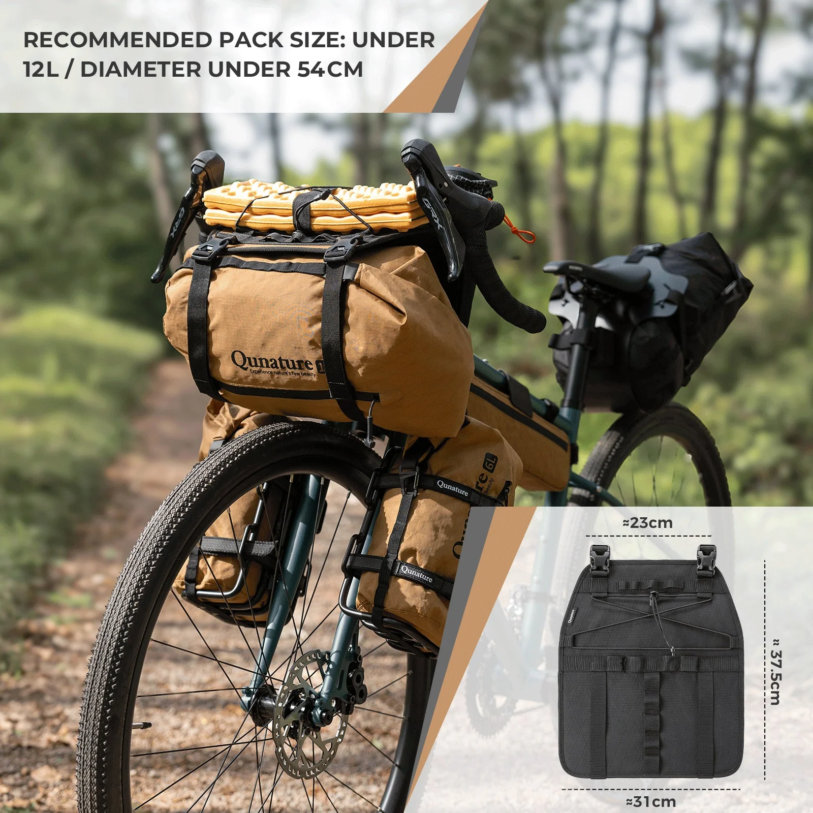 Bikepacking Adjustable Handlebar Bag Cradle - Image 4