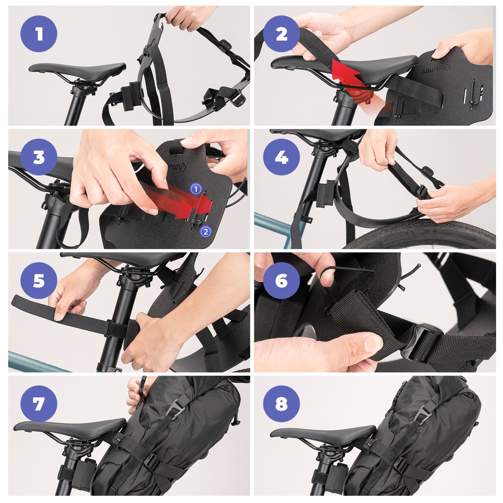 Bikepacking Rear Saddle Bag Support Mount - Image 7