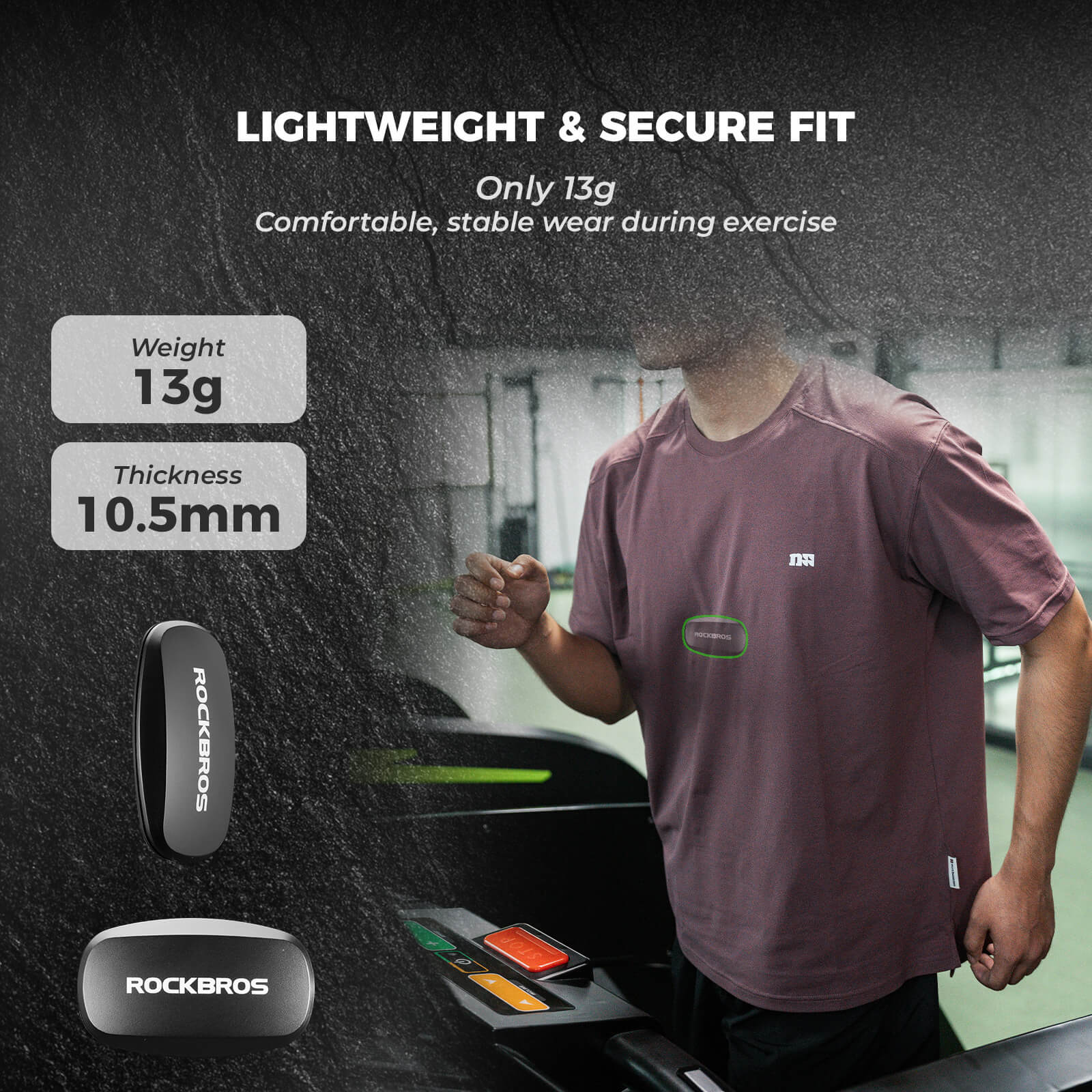 Bluetooth ANT+ Heart Rate Monitor Chest Strap - Image 5