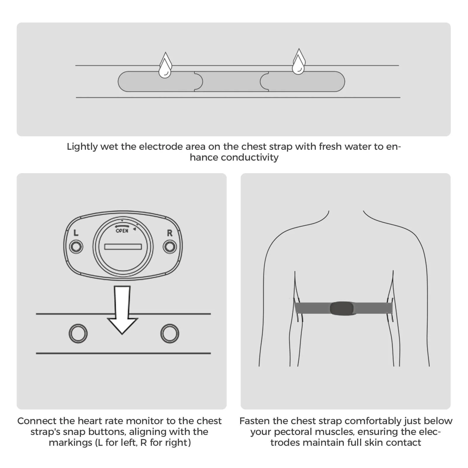 Bluetooth ANT+ Heart Rate Monitor Chest Strap - Image 8