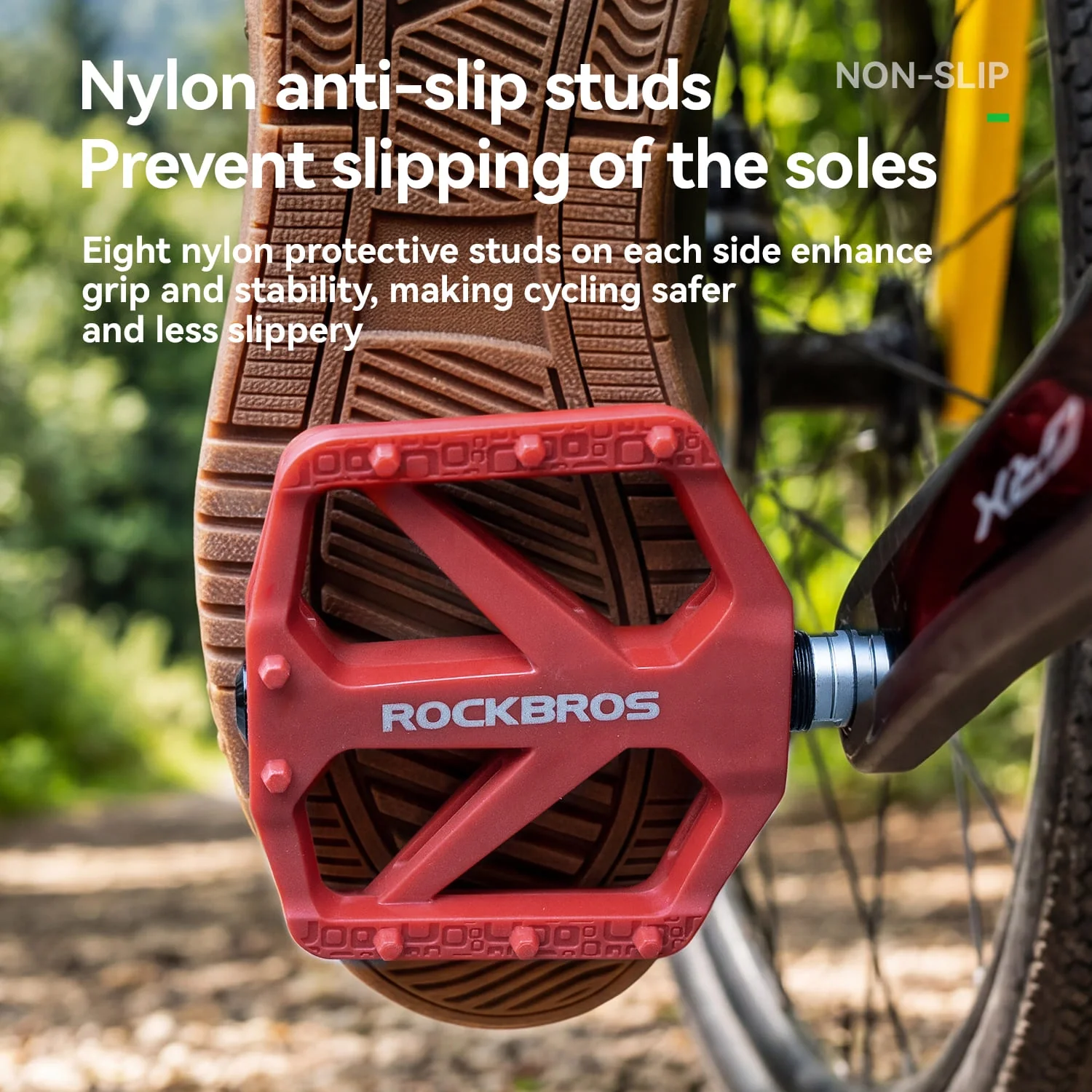 BP2602 Wide Platform Nylon Bike Pedals - Image 11