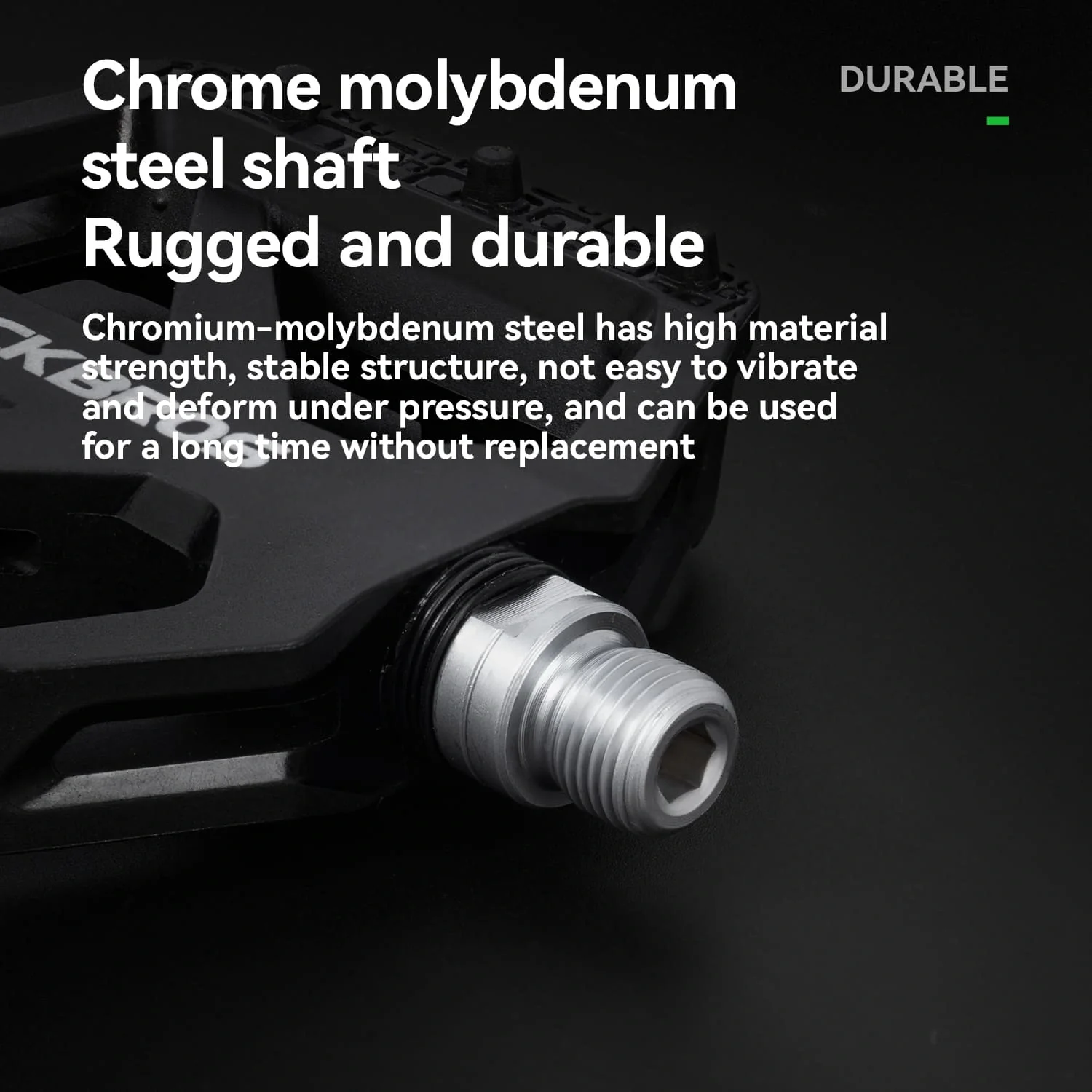 BP2602 Wide Platform Nylon Bike Pedals - Image 7