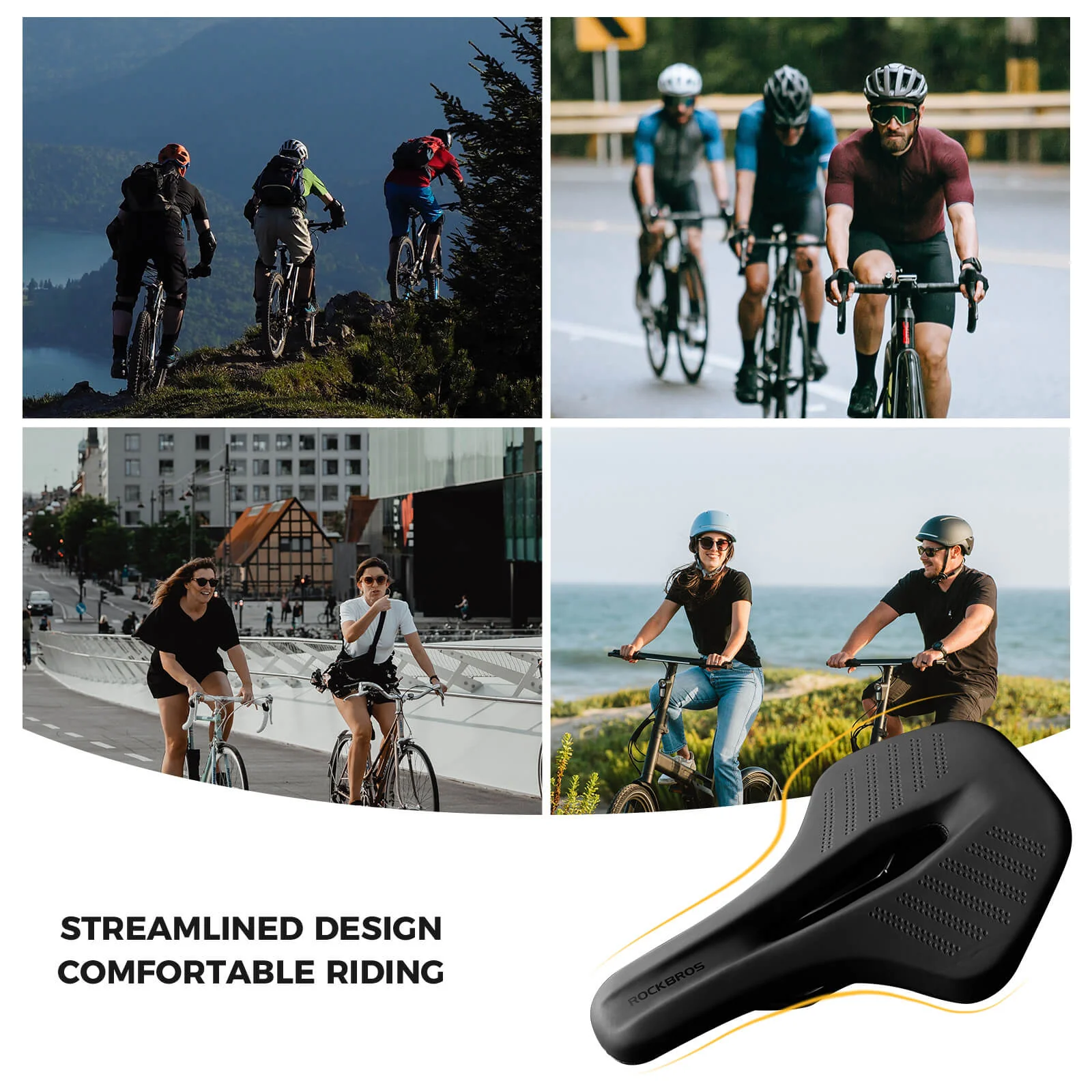 Breathable & Ergonomic Bike Seat - Image 8