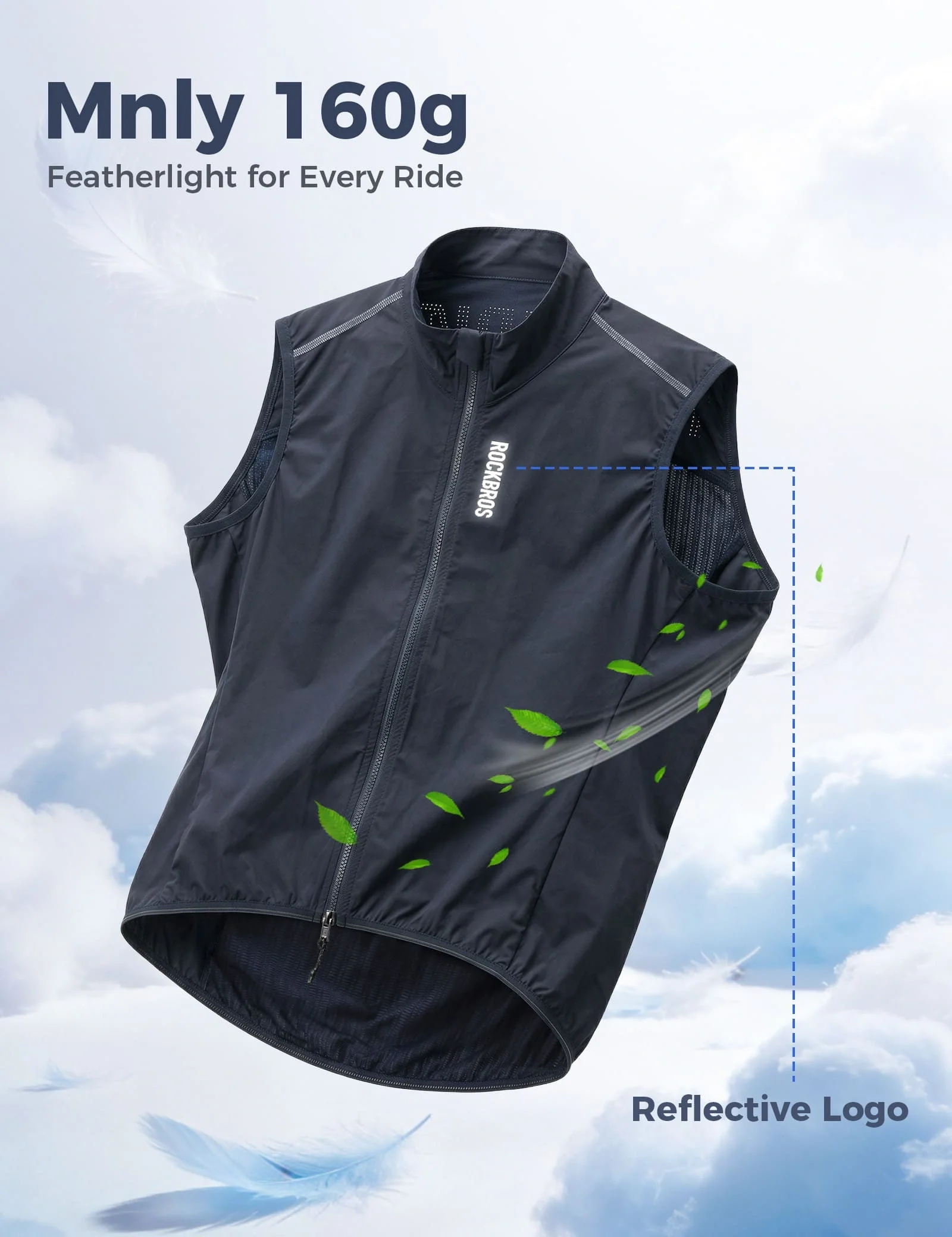 Breathable Windproof Cycling Vest - Image 8