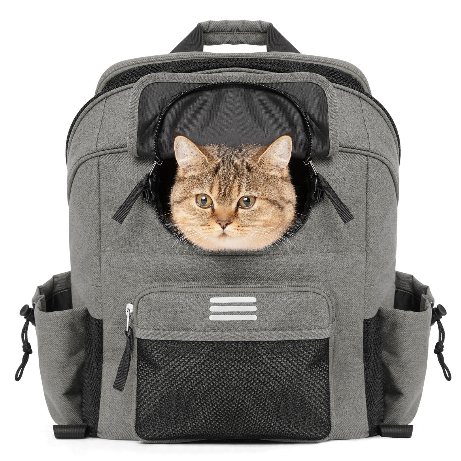 Foldable Pet Handlebar Bike Bag - 21L - Image 4