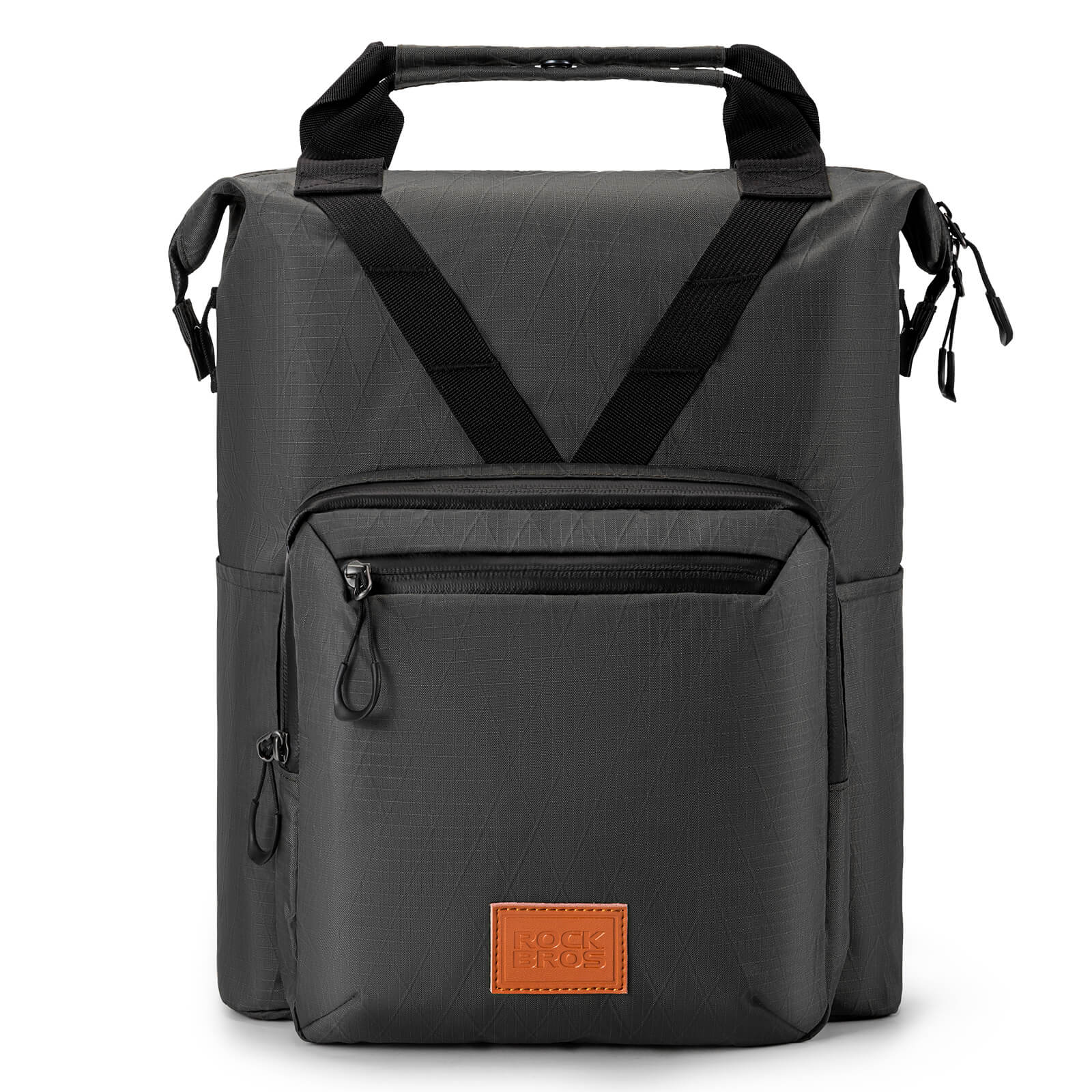 Folding Bike Handlebar Bag Backpack - 11.5L - Image 2
