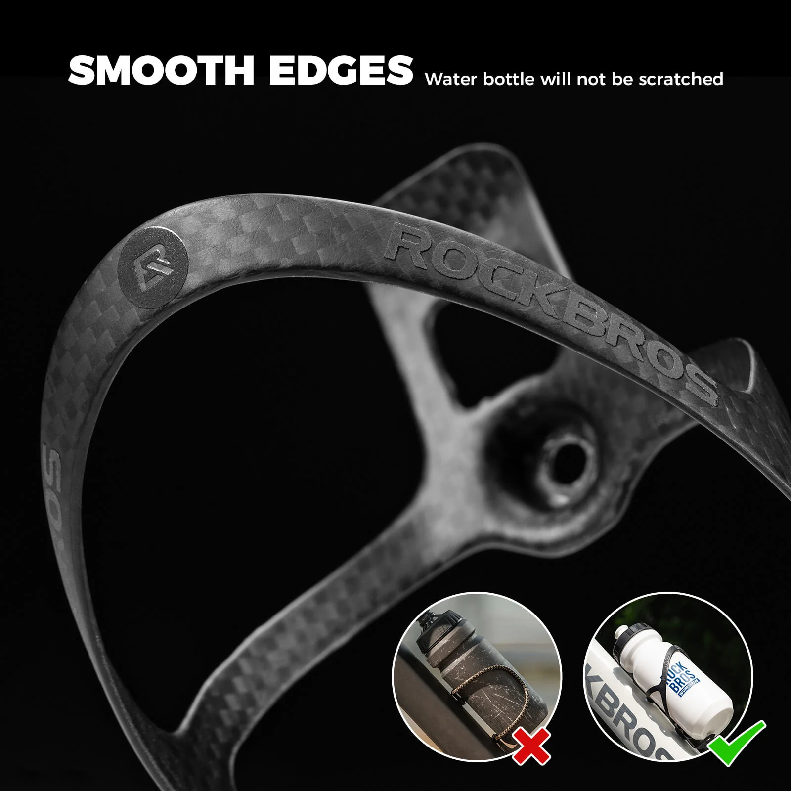 Carbon Fiber Bike Water Bottle Cage - Image 3