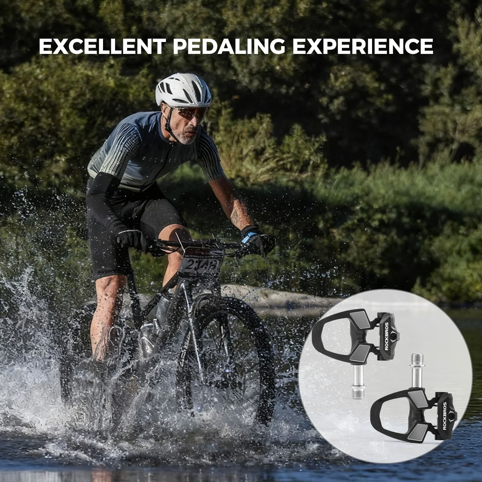 Carbon Fiber Road Bike Clipless Pedals(SPD) - Image 8