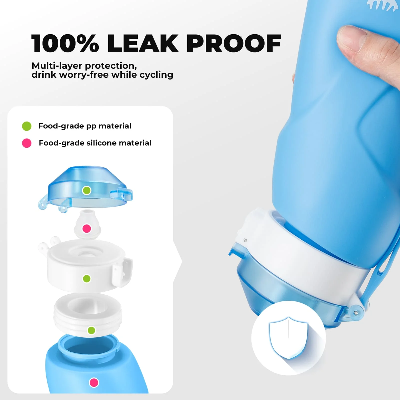 Collapsible Silicone Water Bottle - Image 18