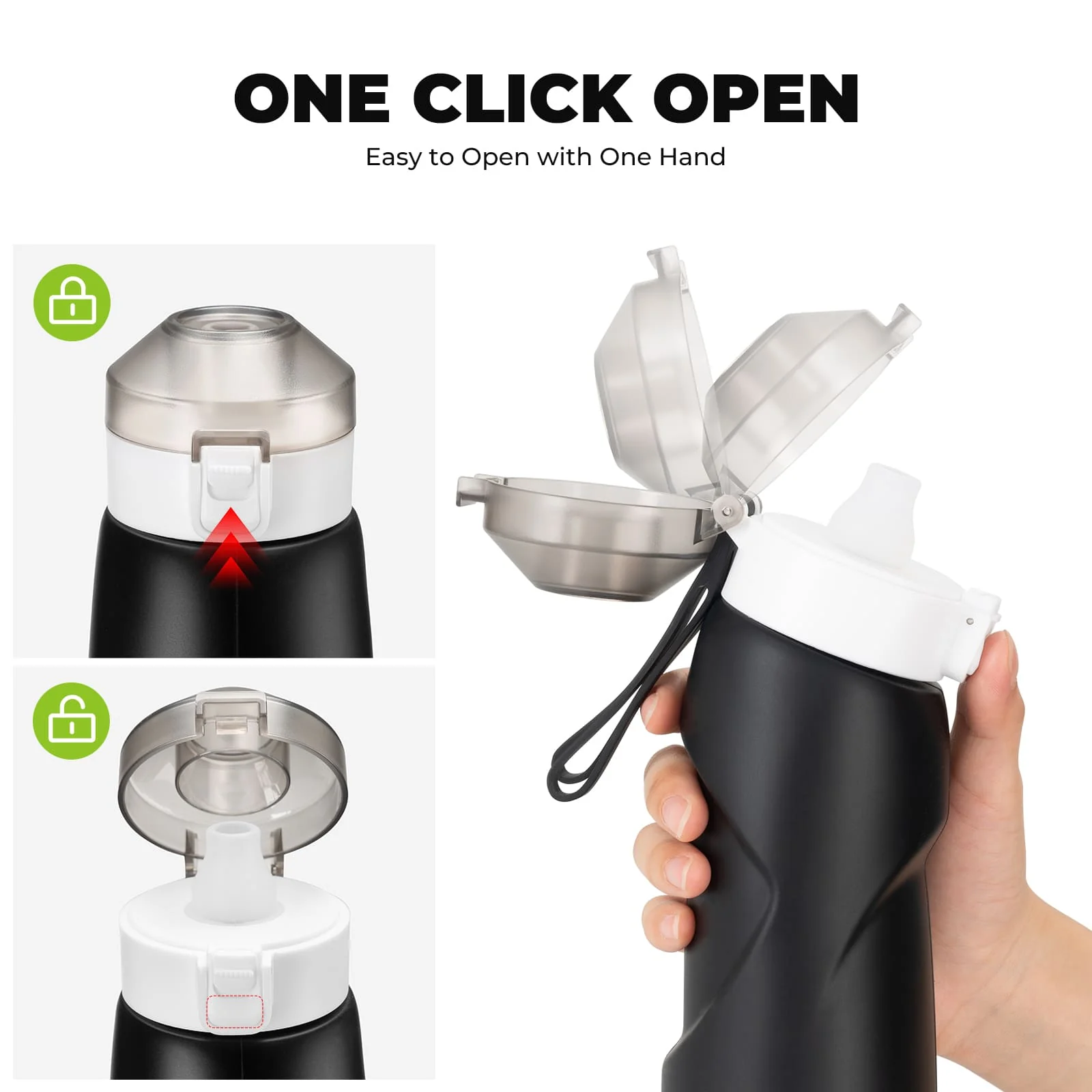 Collapsible Silicone Water Bottle - Image 19