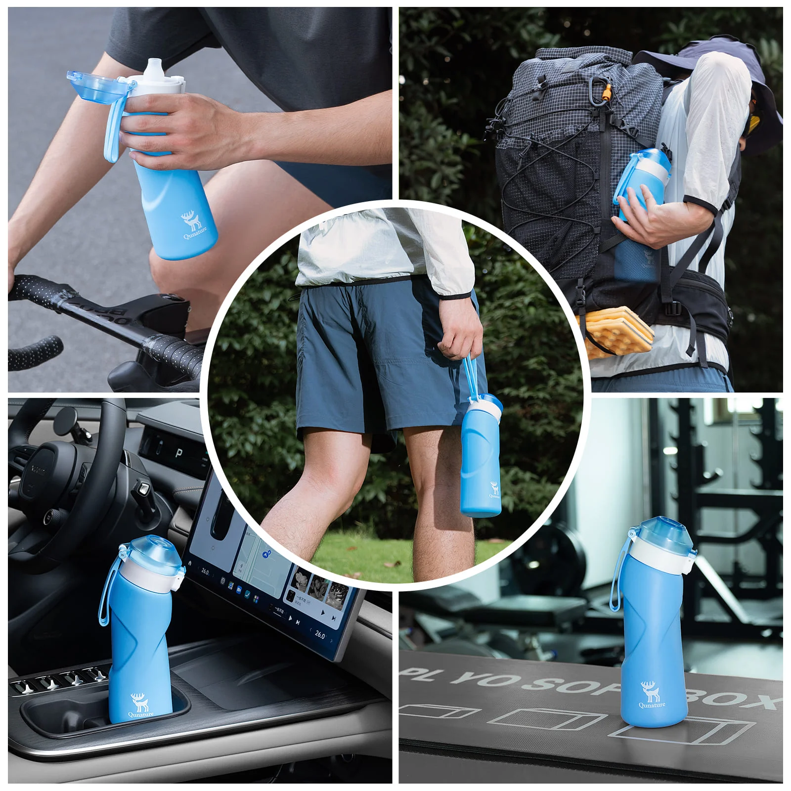 Collapsible Silicone Water Bottle - Image 20