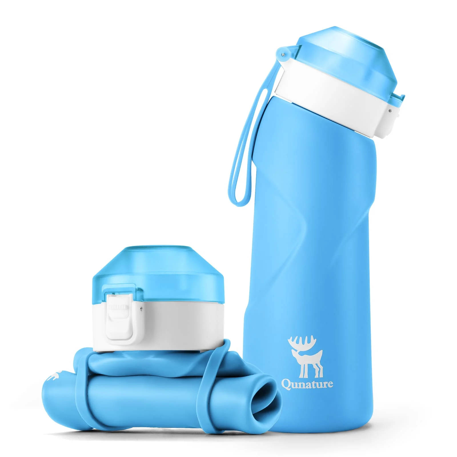 Collapsible Silicone Water Bottle - Image 7