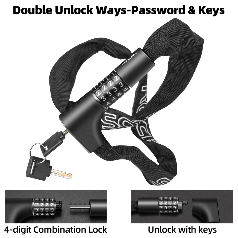 Combination Bike Chain Lock - Image 2