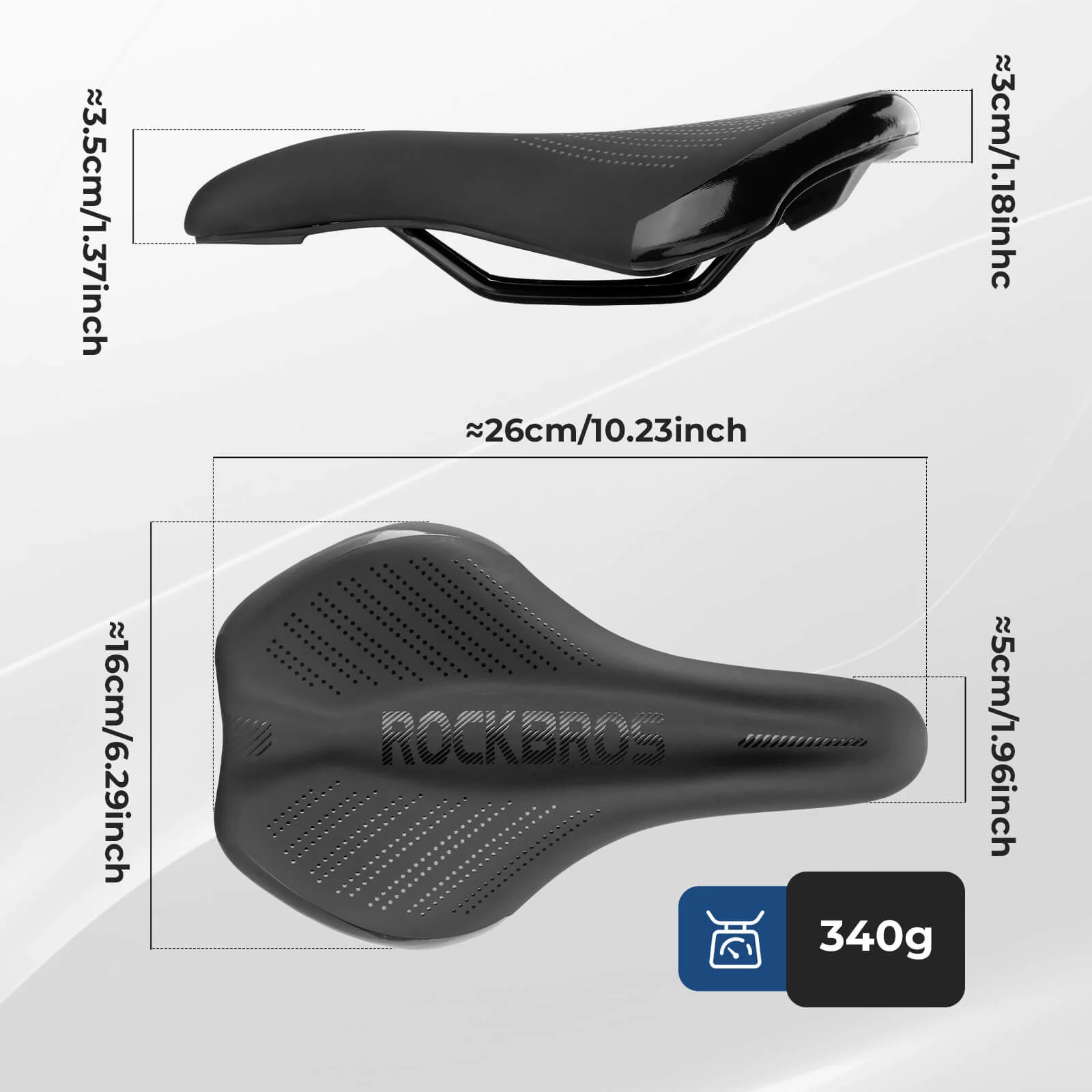 Comfort Memory Foam Bike Seat - Image 4