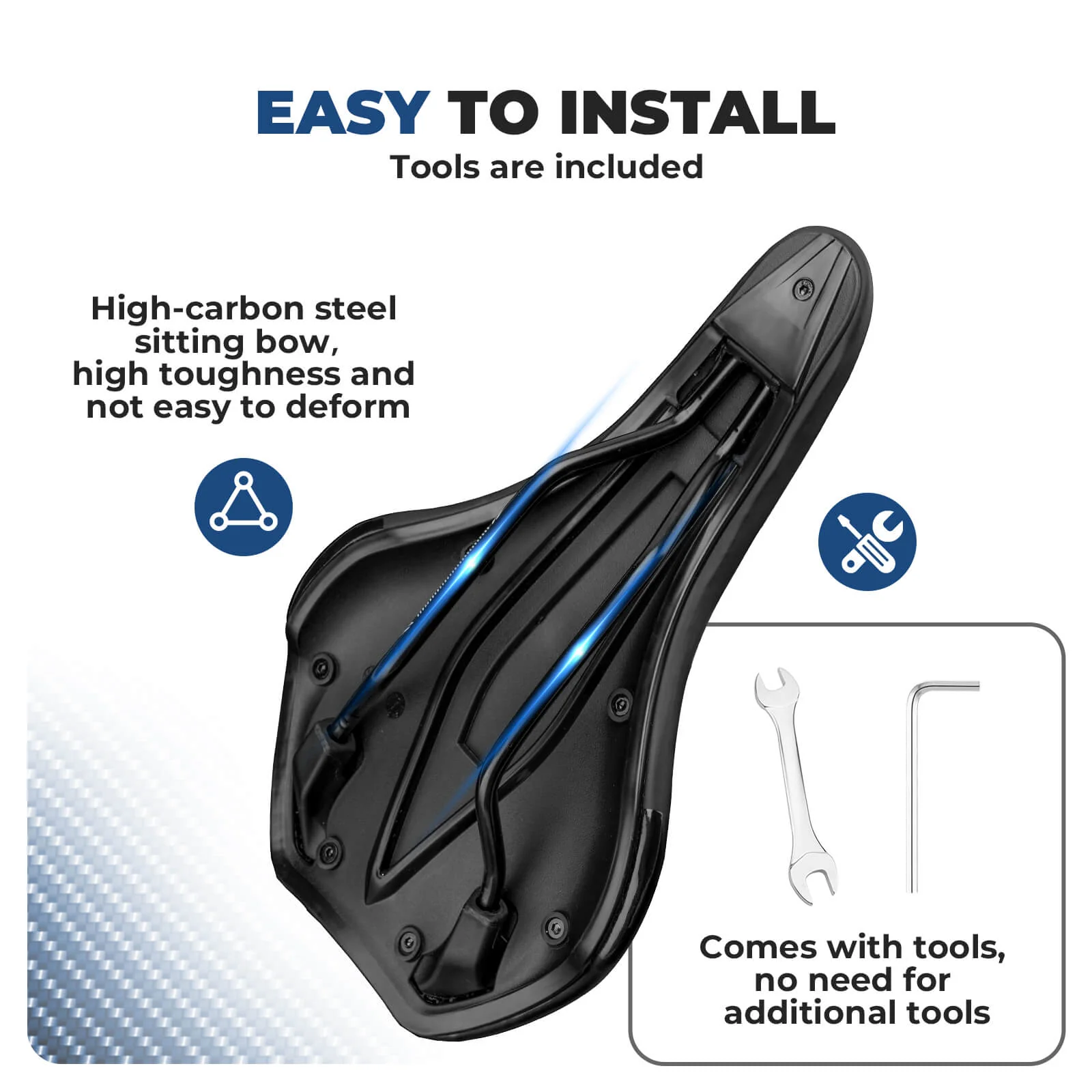 Comfort Memory Foam Bike Seat - Image 7