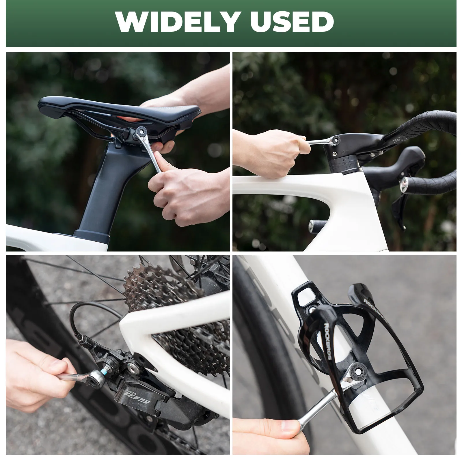 Compact Ratchet Bike Tool Kit - Image 7
