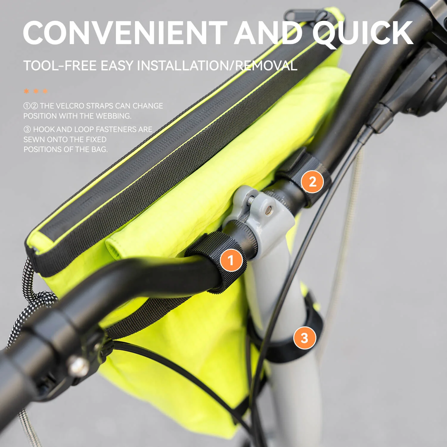 Crossbody Front Bike Bag - Image 6