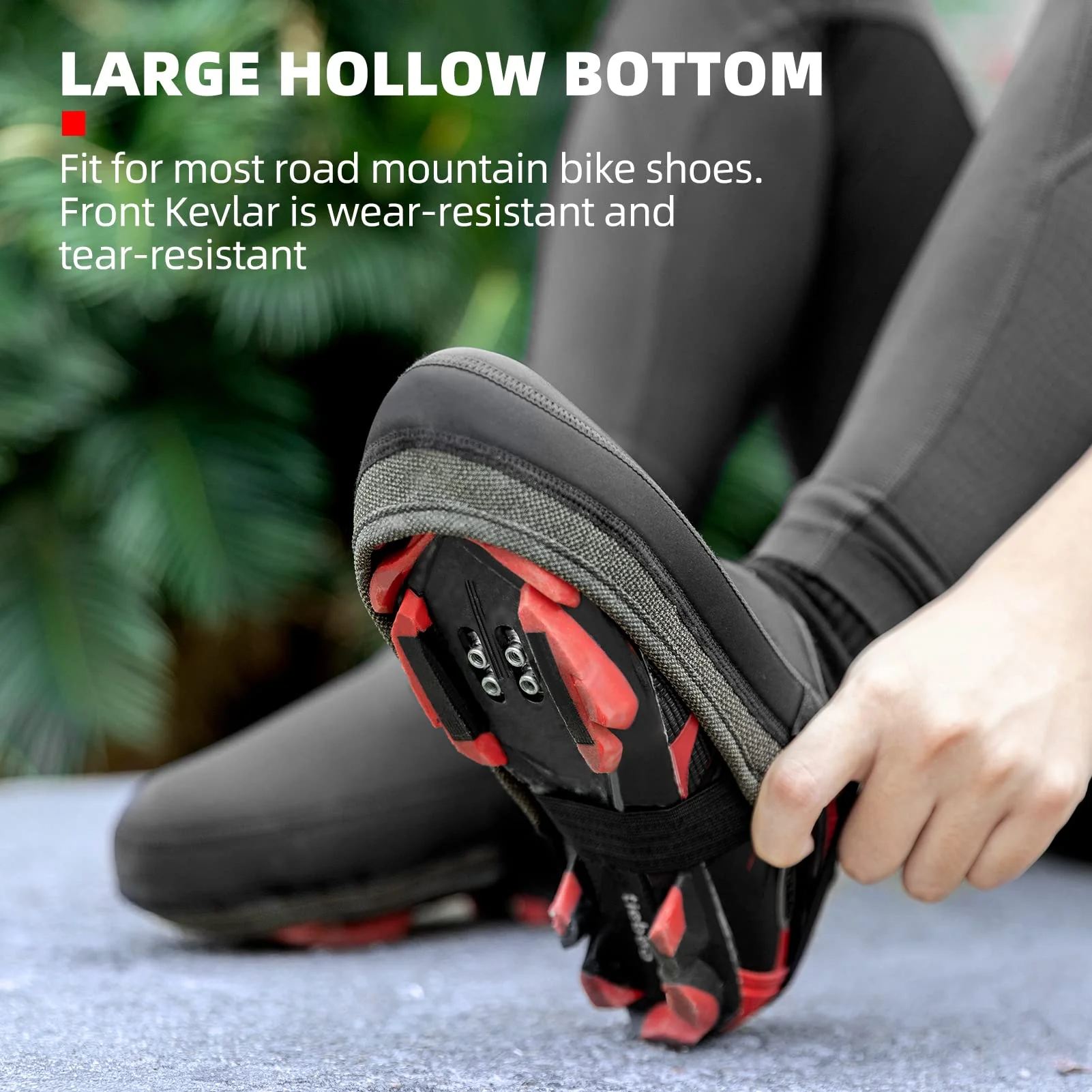 Cycling Shoe Toe Covers Unisex Cold Weather Overshoes - Image 3