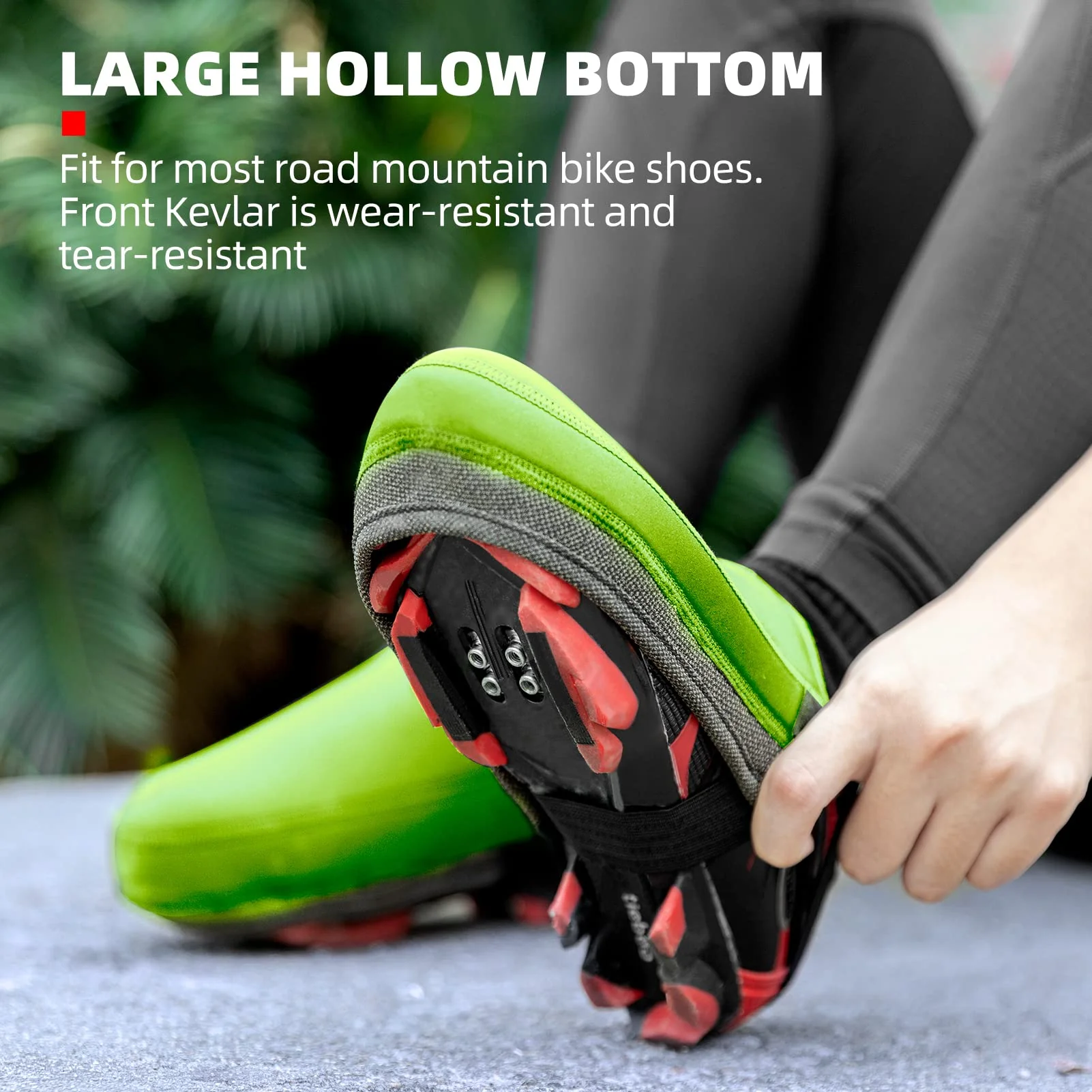 Cycling Shoe Toe Covers Unisex Cold Weather Overshoes - Image 4