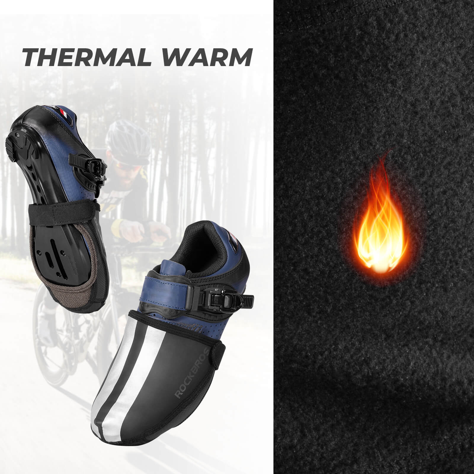 Cycling Toe Covers Warmers - Image 3
