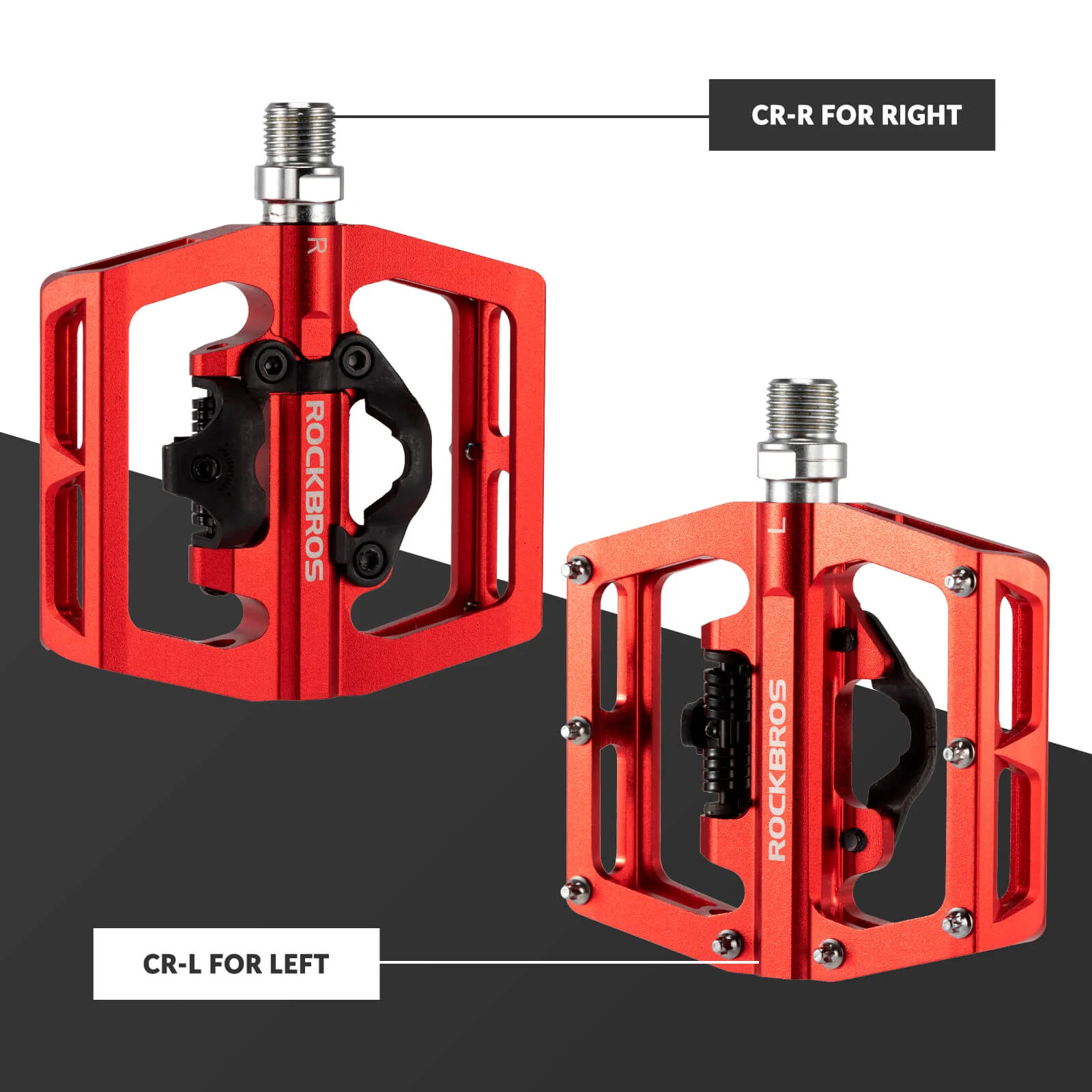 Dual-Use Clipless & Flat Bike Pedals - Image 18