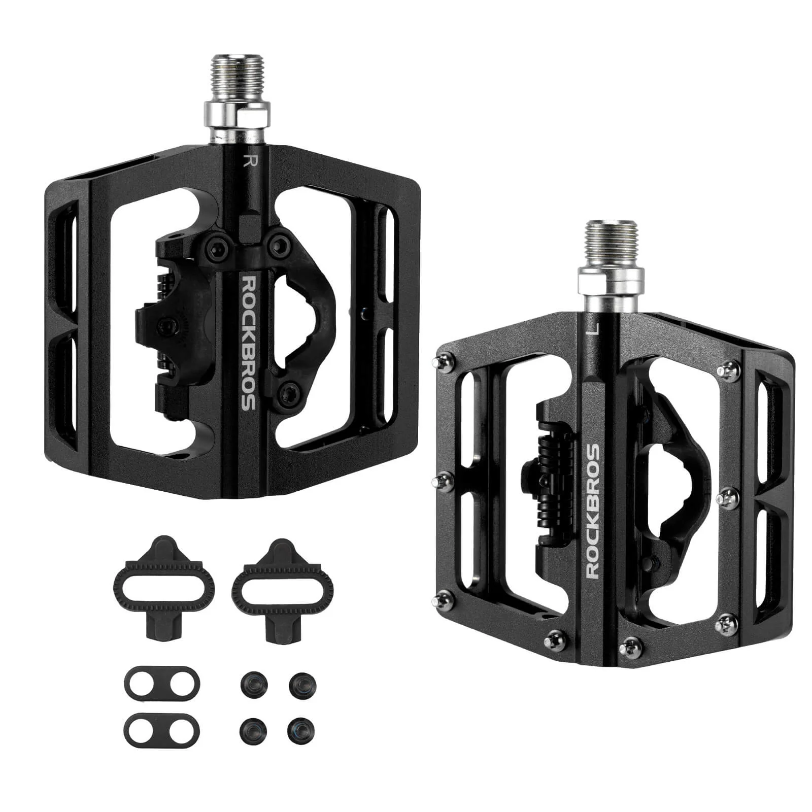 Dual-Use Clipless & Flat Bike Pedals - Image 5