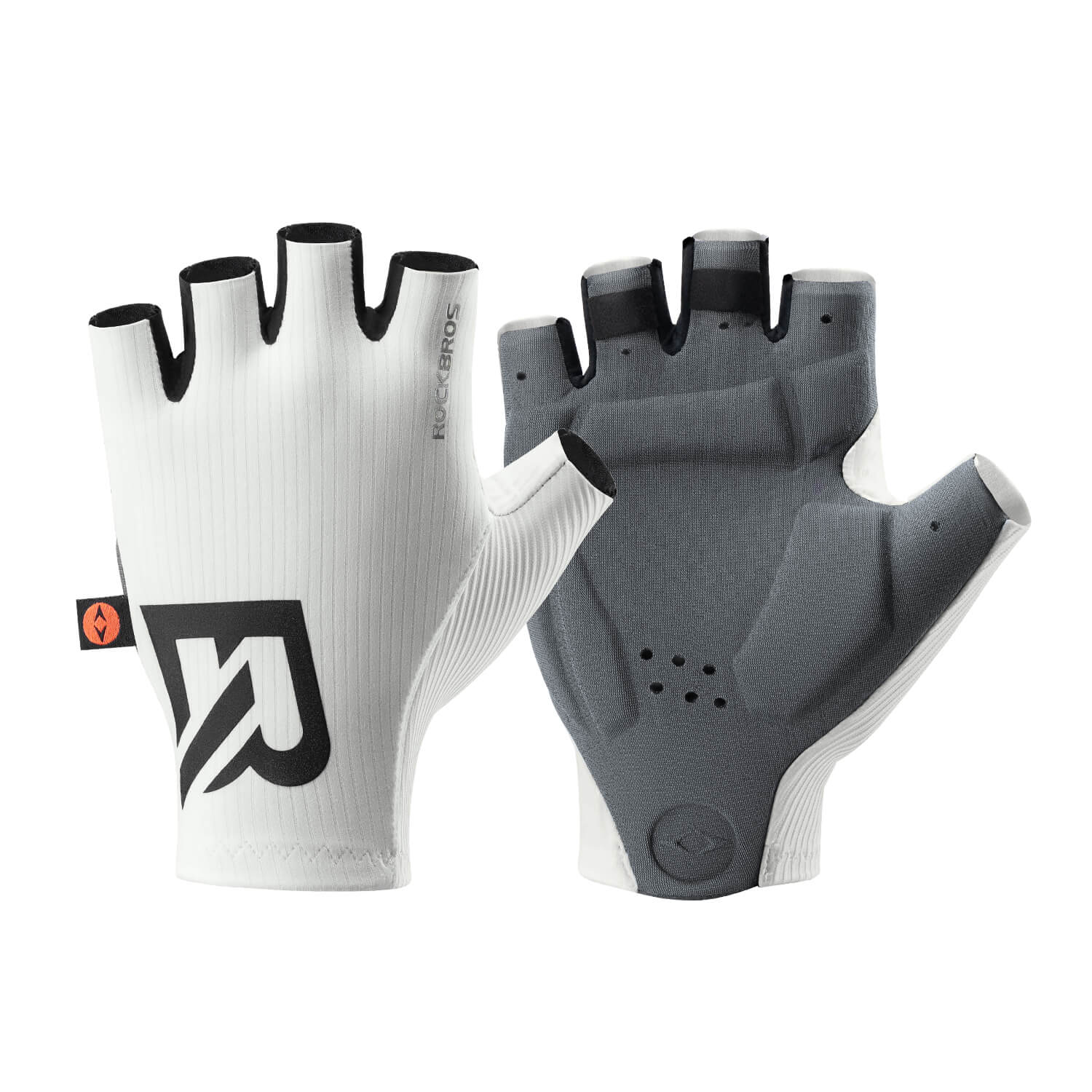 Elastic Interface® Half-Finger Cycling Gloves with Padded Palm - Image 2