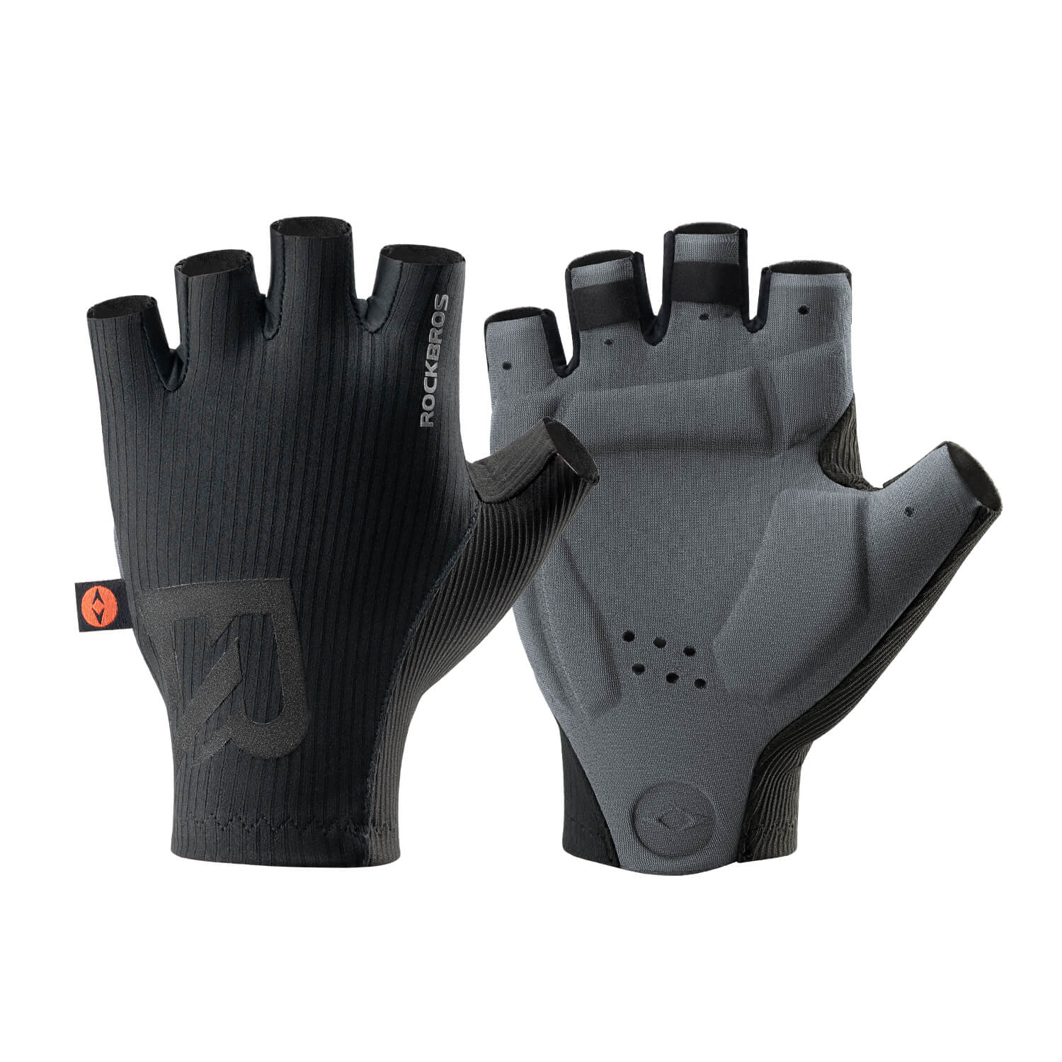 Elastic Interface® Half-Finger Cycling Gloves with Padded Palm - Image 3