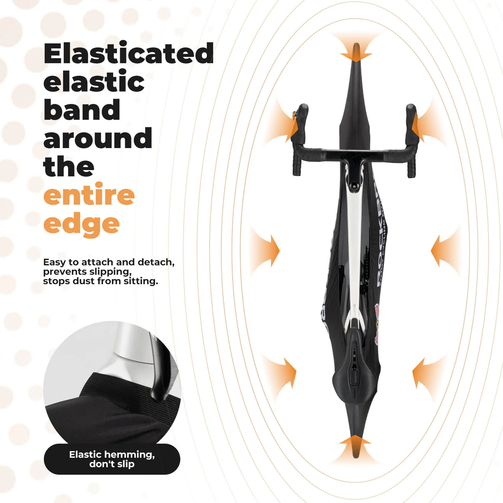 Elastic Stretch Bicycle Dust Cover - Image 6