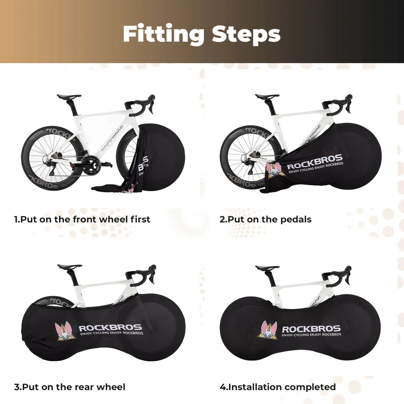 Elastic Stretch Bicycle Dust Cover - Image 7