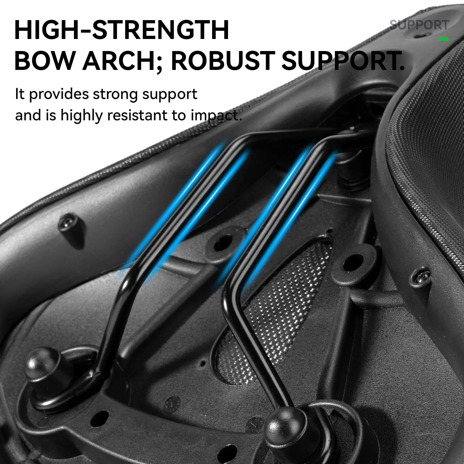 Extra Wide Comfort Bike Seat - Image 5