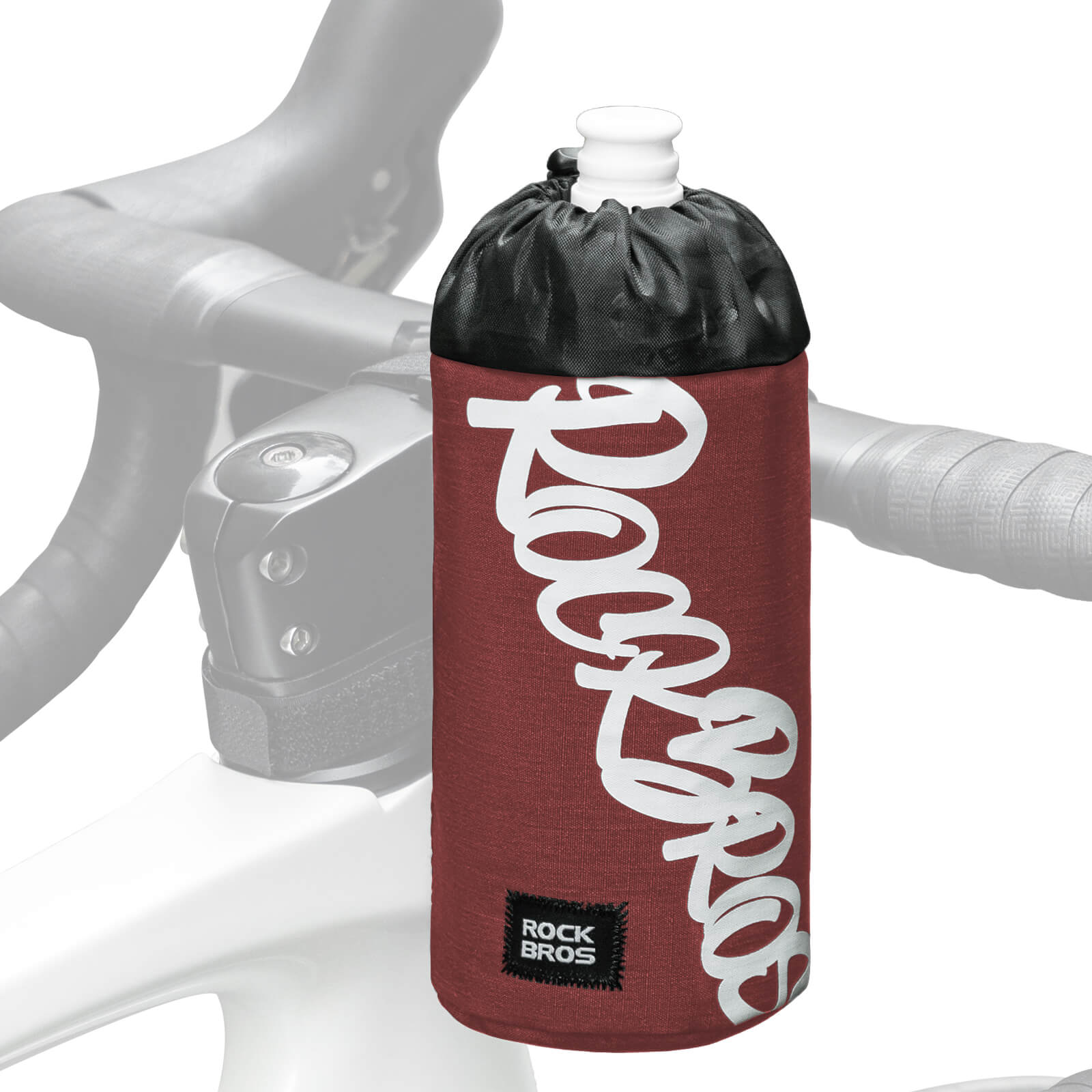 FlashRide Sketch Bike Handlebar Water Bottle Bag - 1L - Image 5