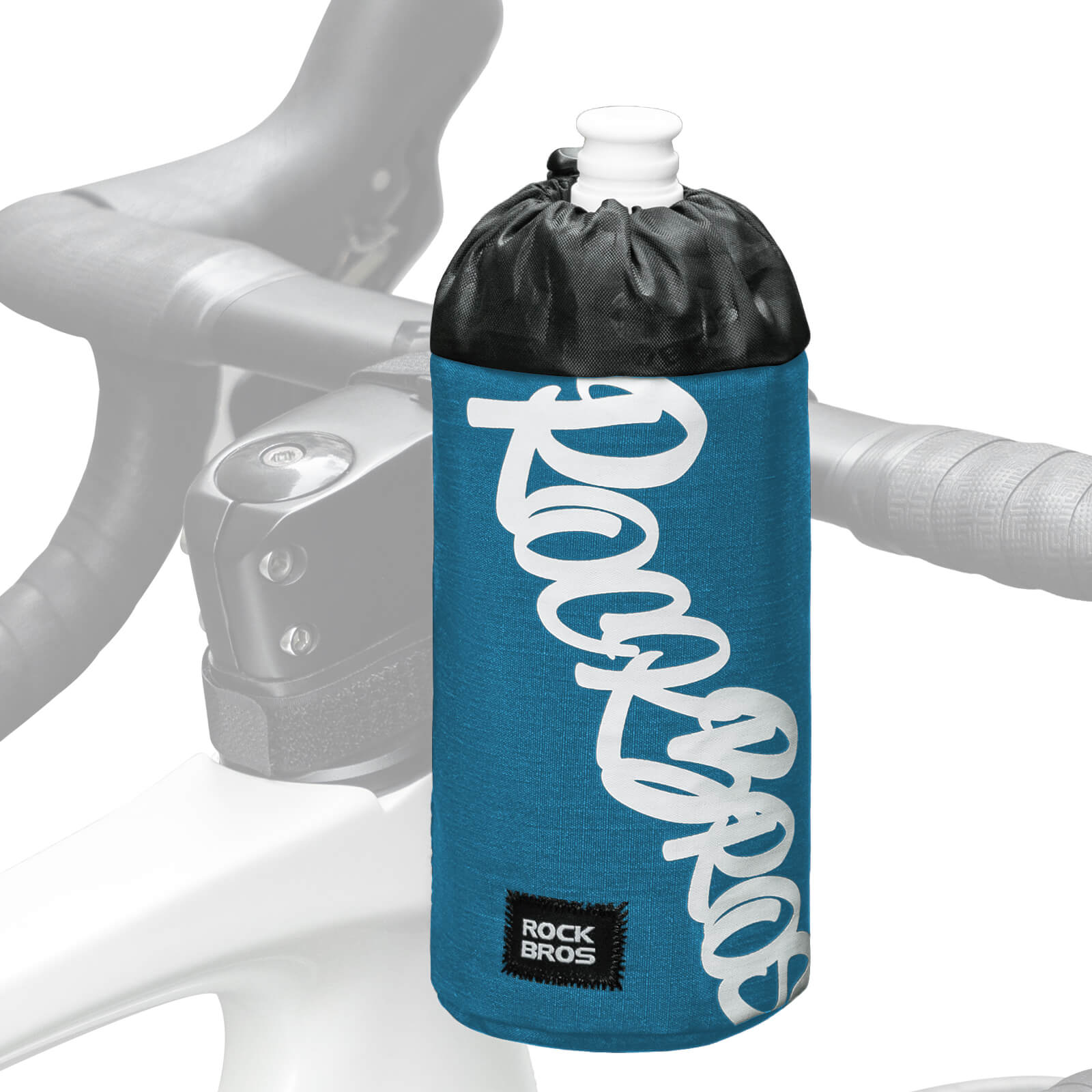 FlashRide Sketch Bike Handlebar Water Bottle Bag - 1L - Image 6
