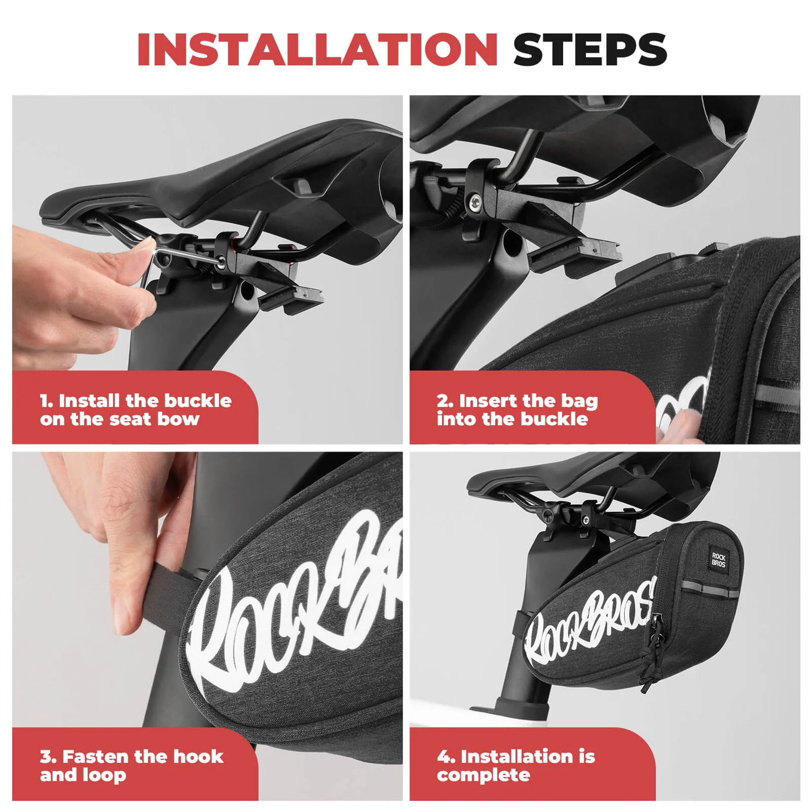 FlashRide Sketch Bike Saddle Bag - 0.8L - Image 11