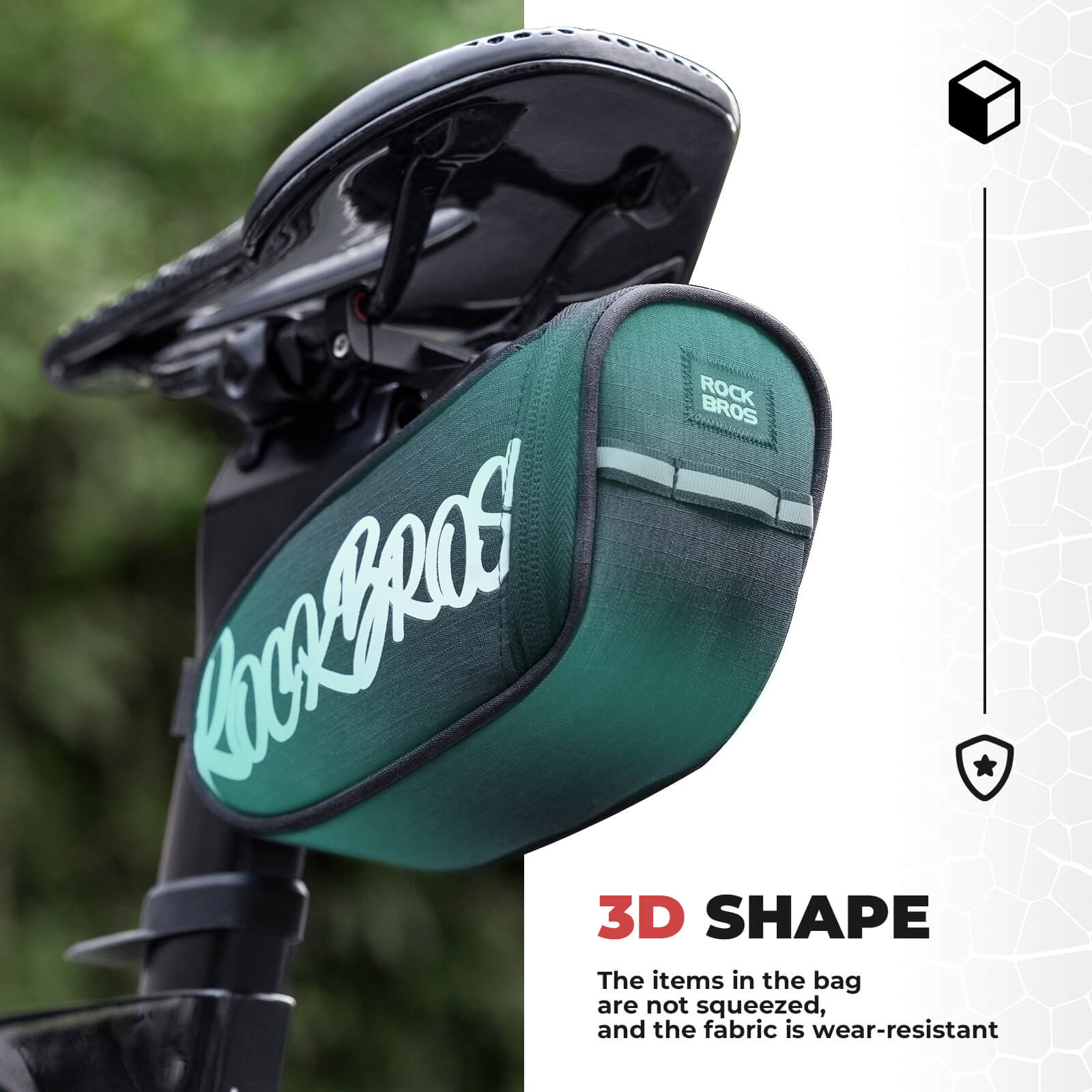 FlashRide Sketch Bike Saddle Bag - 0.8L - Image 7