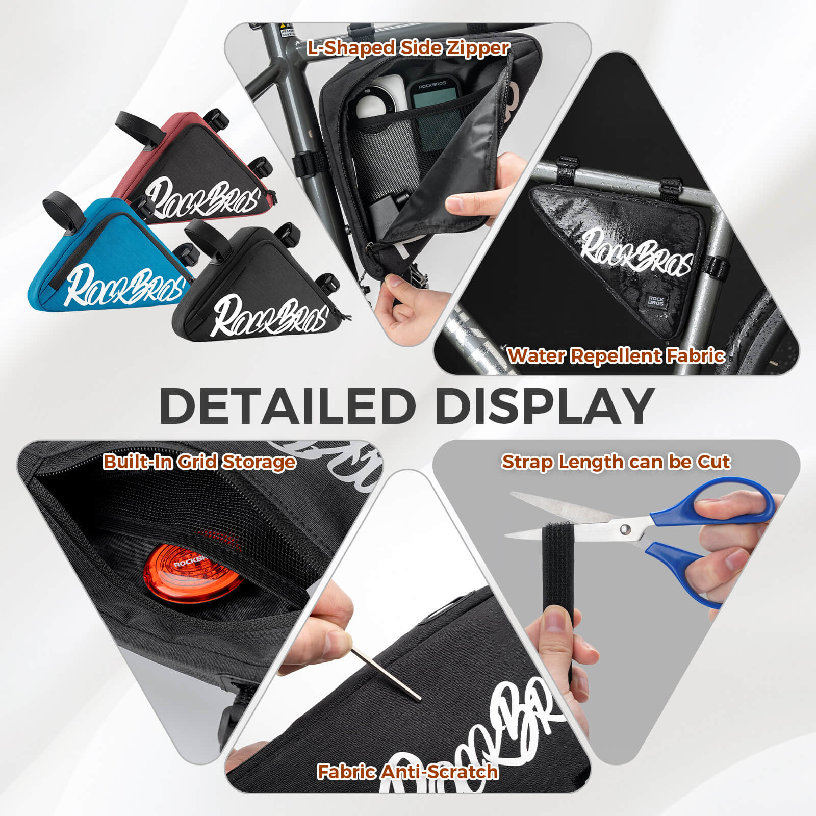 FlashRide Sketch Bike Triangle Bag - 1.4L - Image 9