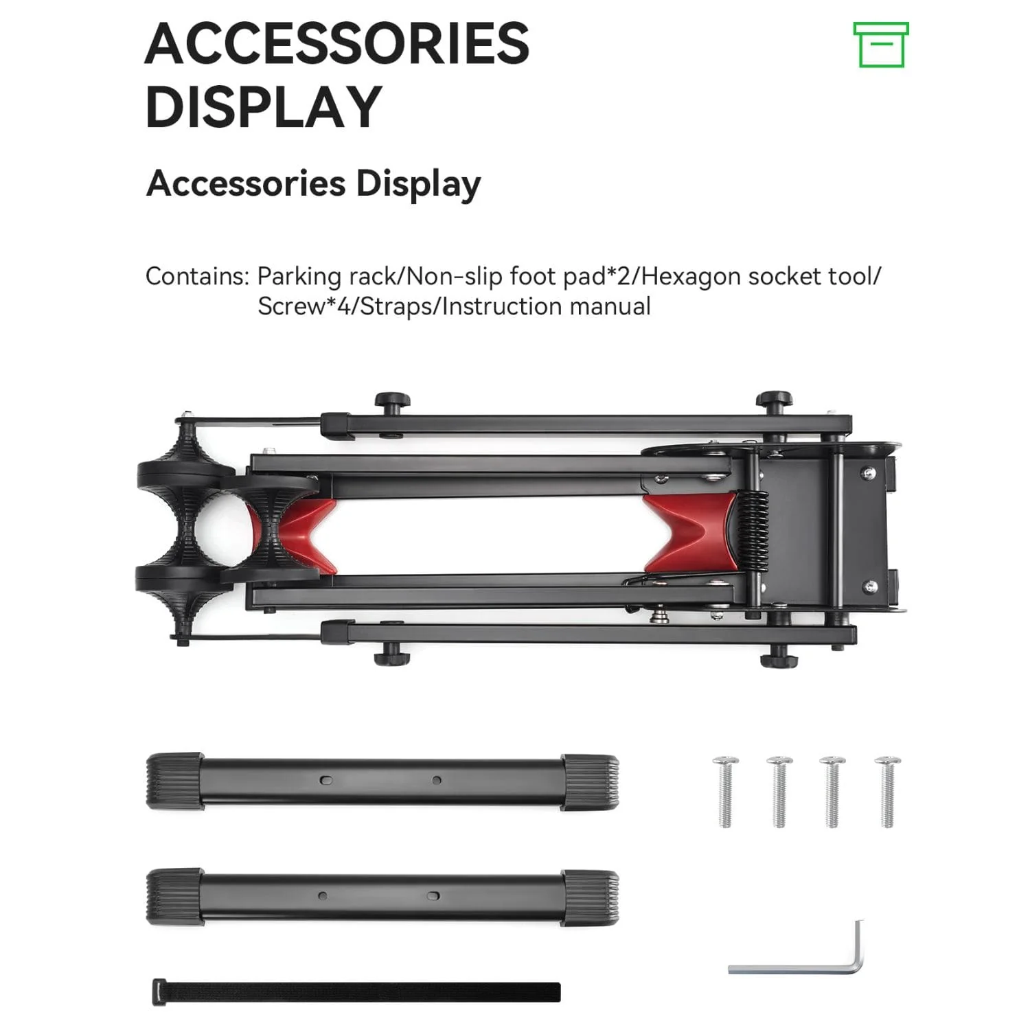 Foldable Carbon Steel Bike Stand - Image 7