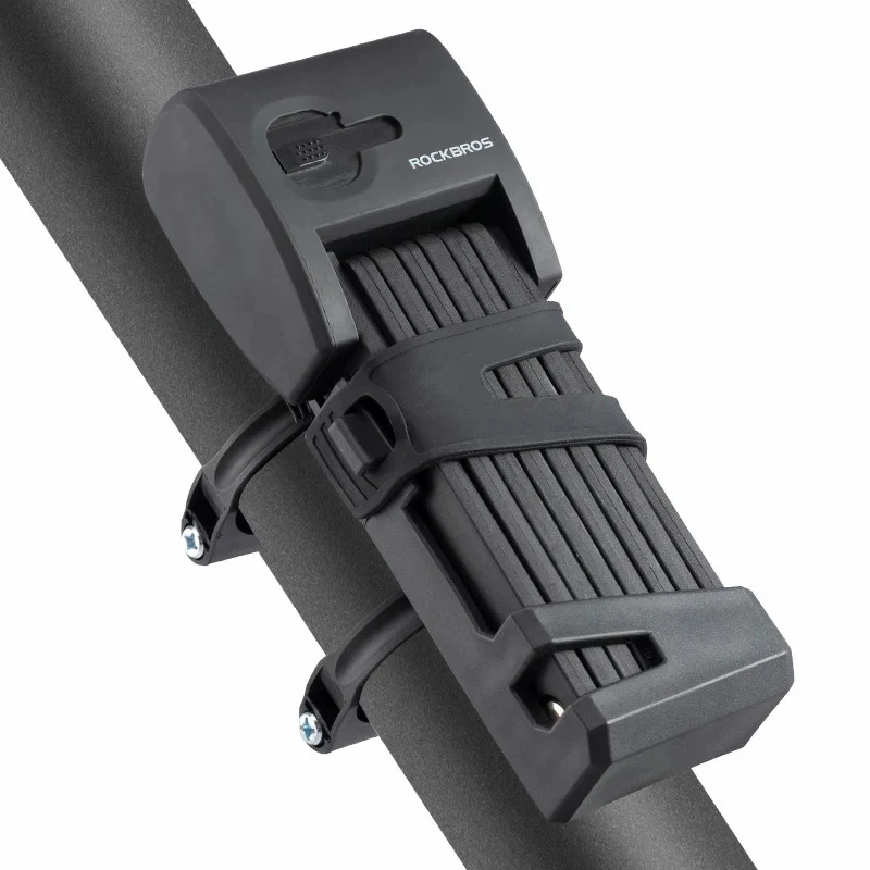 Foldable Smart Bike Lock with Fingerprint Unlock