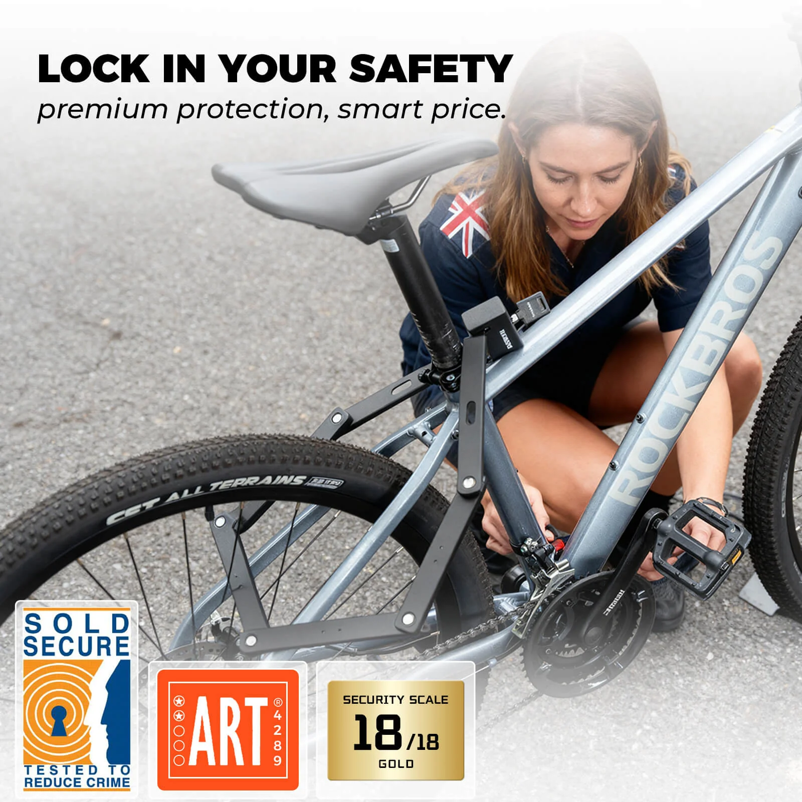 Folding Bike Lock – Sold Secure Gold & ART Certified - Image 3