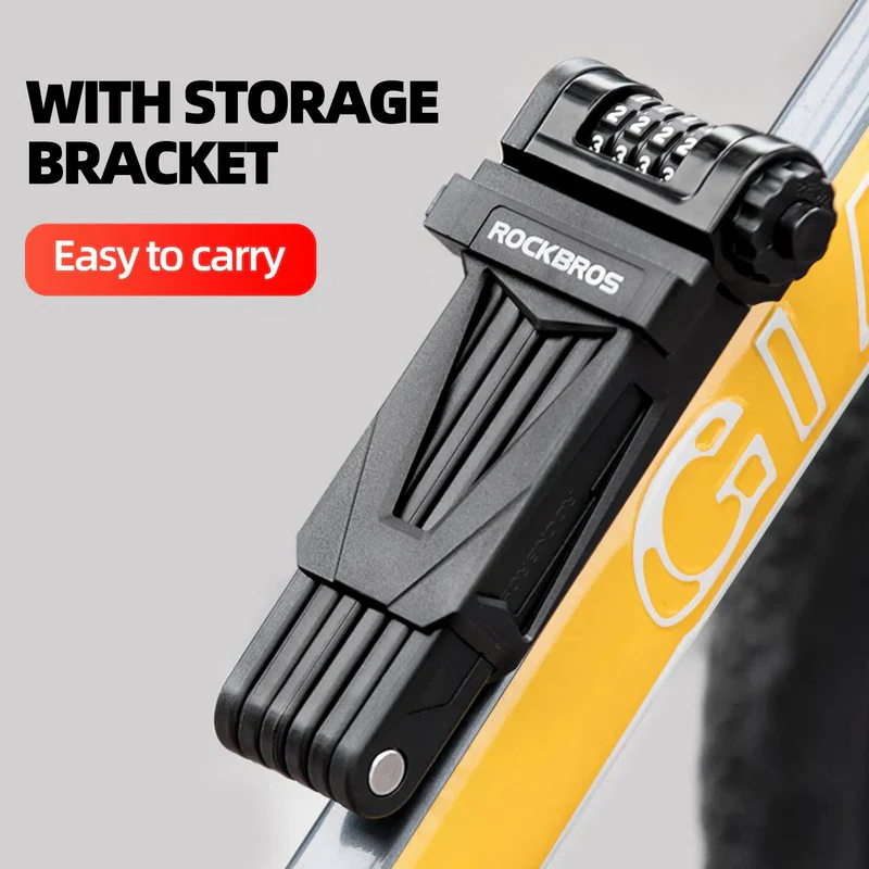 Folding Bike Lock with Password - Image 2