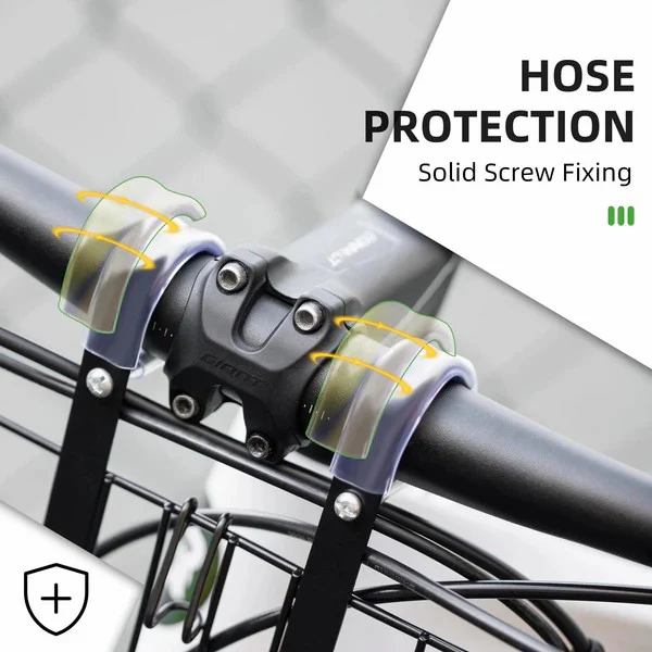 Folding Steel Mesh Bicycle Basket - Image 5