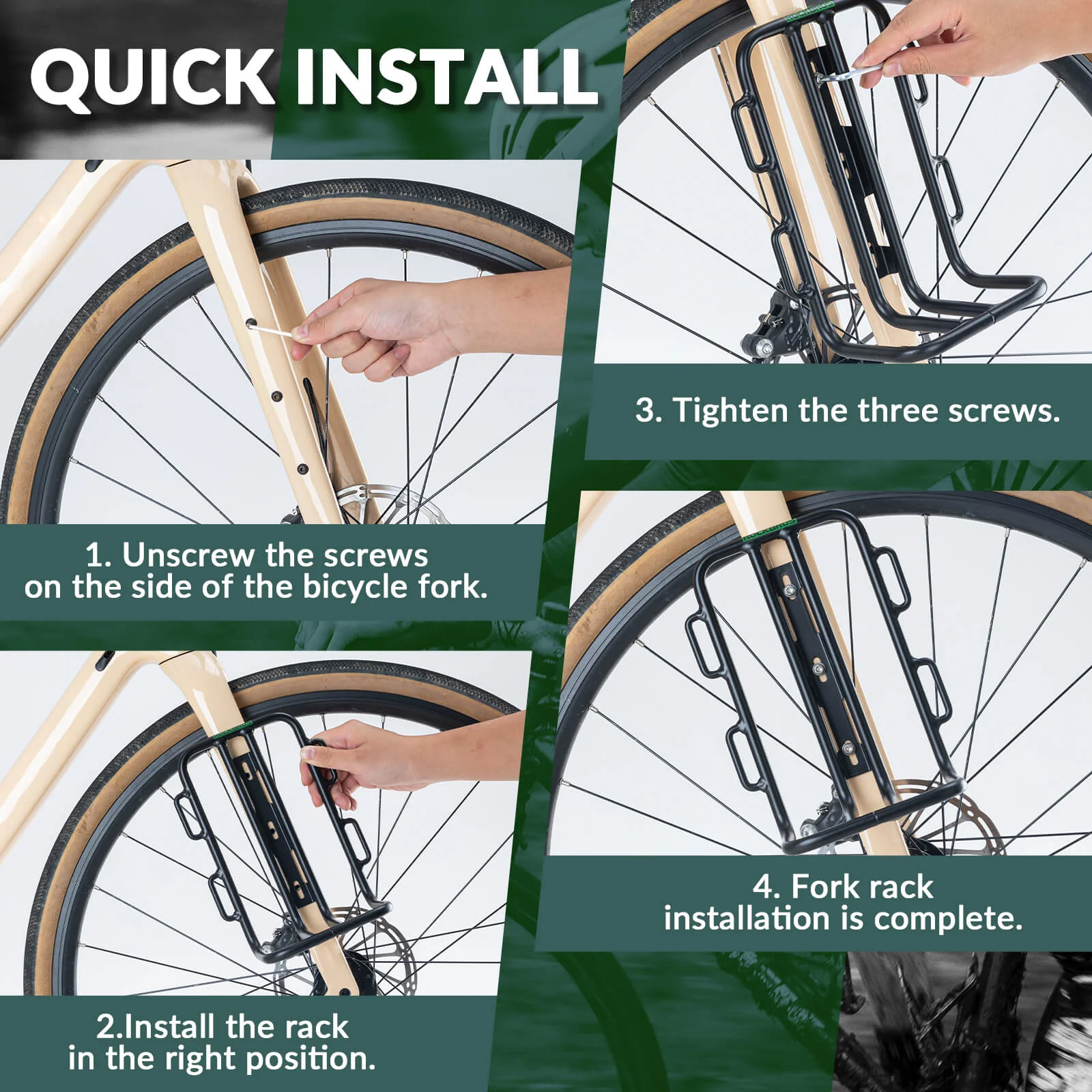 Front Fork Bike Rack - Image 6