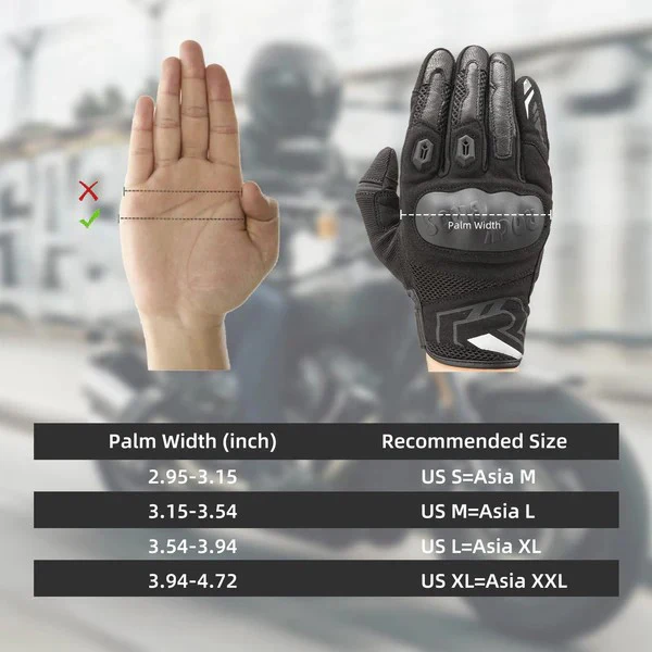 Full Finger Motorcycle Gloves - Image 6