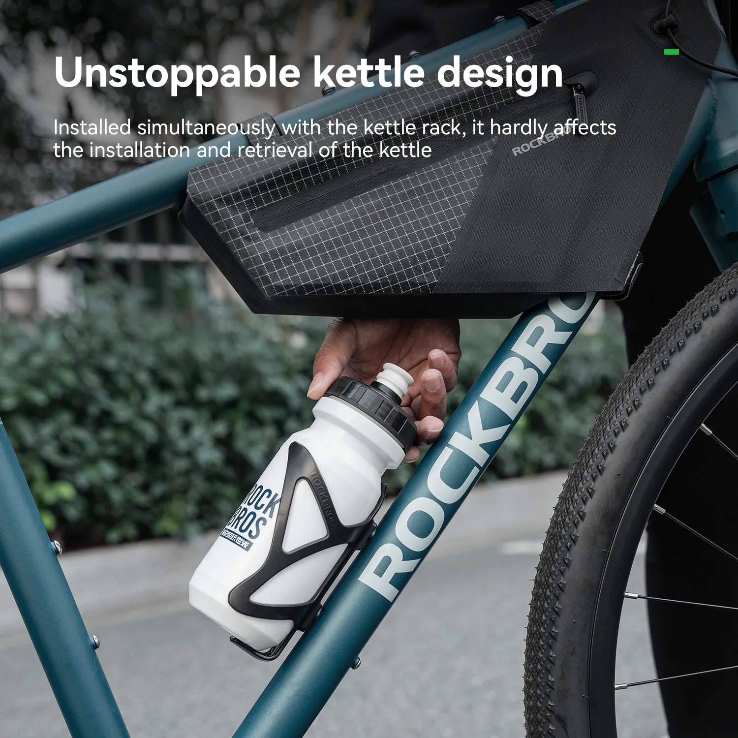 Fully Waterproof Bike Frame Bag - 1.7L - Image 6