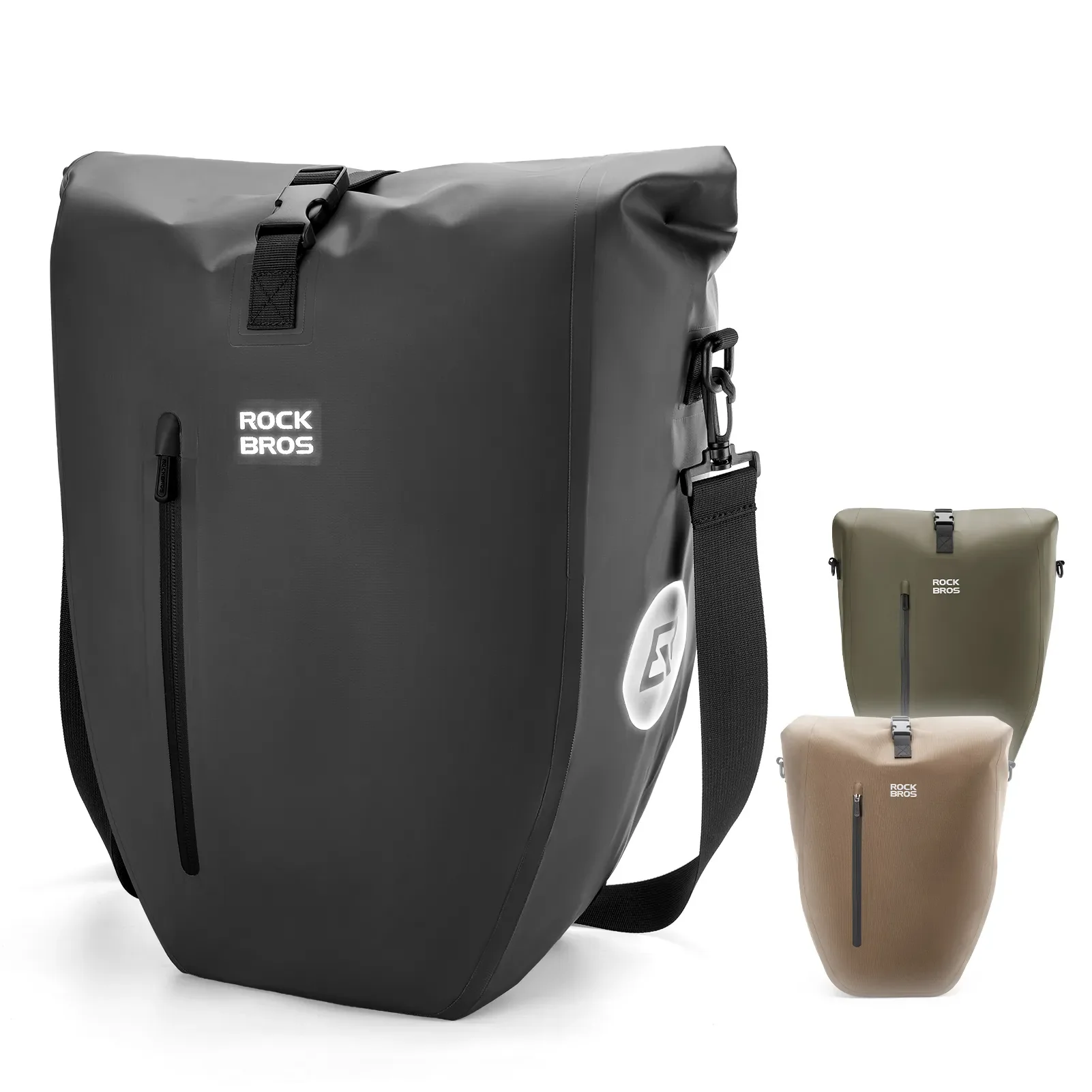 AS-166 Fully Waterproof Bike Pannier - 20L - Image 2