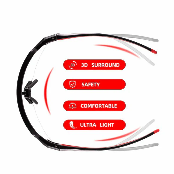 Half Frame Photochromic Cycling Sunglasses - Image 3