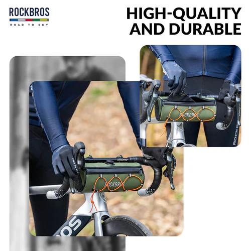 ROAD TO SKY Handlebar Bag with Knob Locking Design-1.5L - Image 16